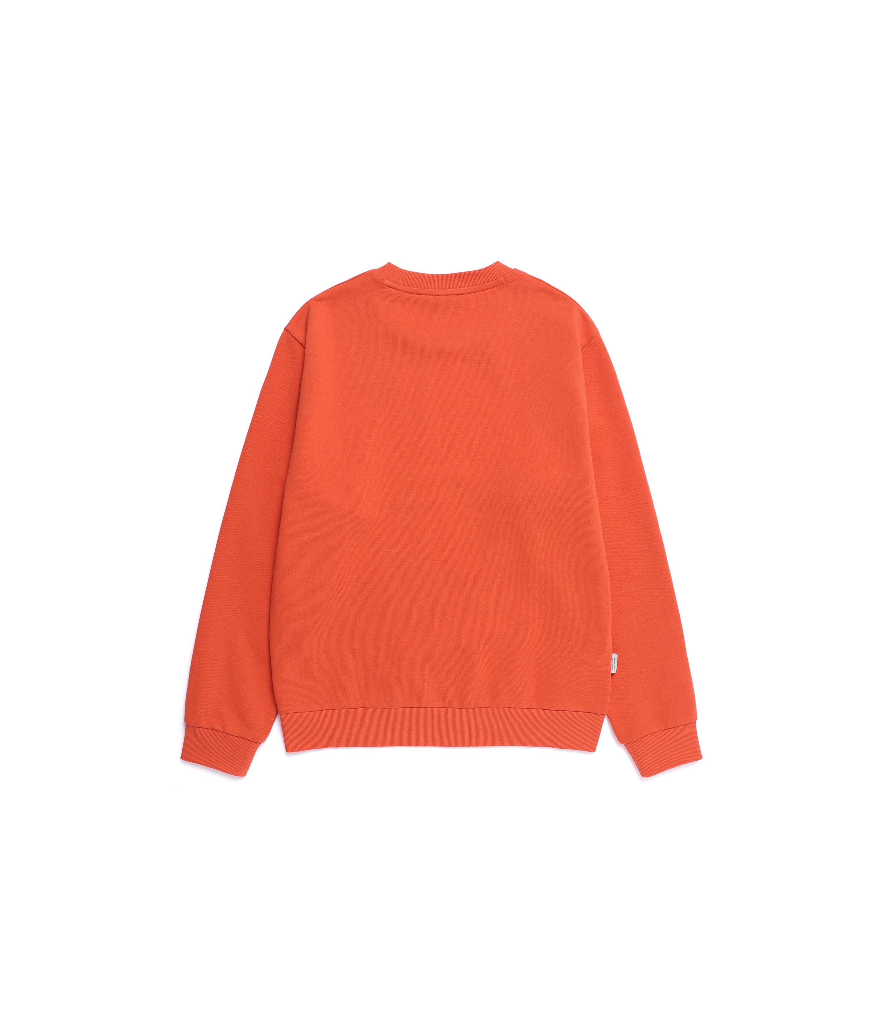 Unisex FOLHAS Small Logo Sweatshirt<br>L/ORANGE