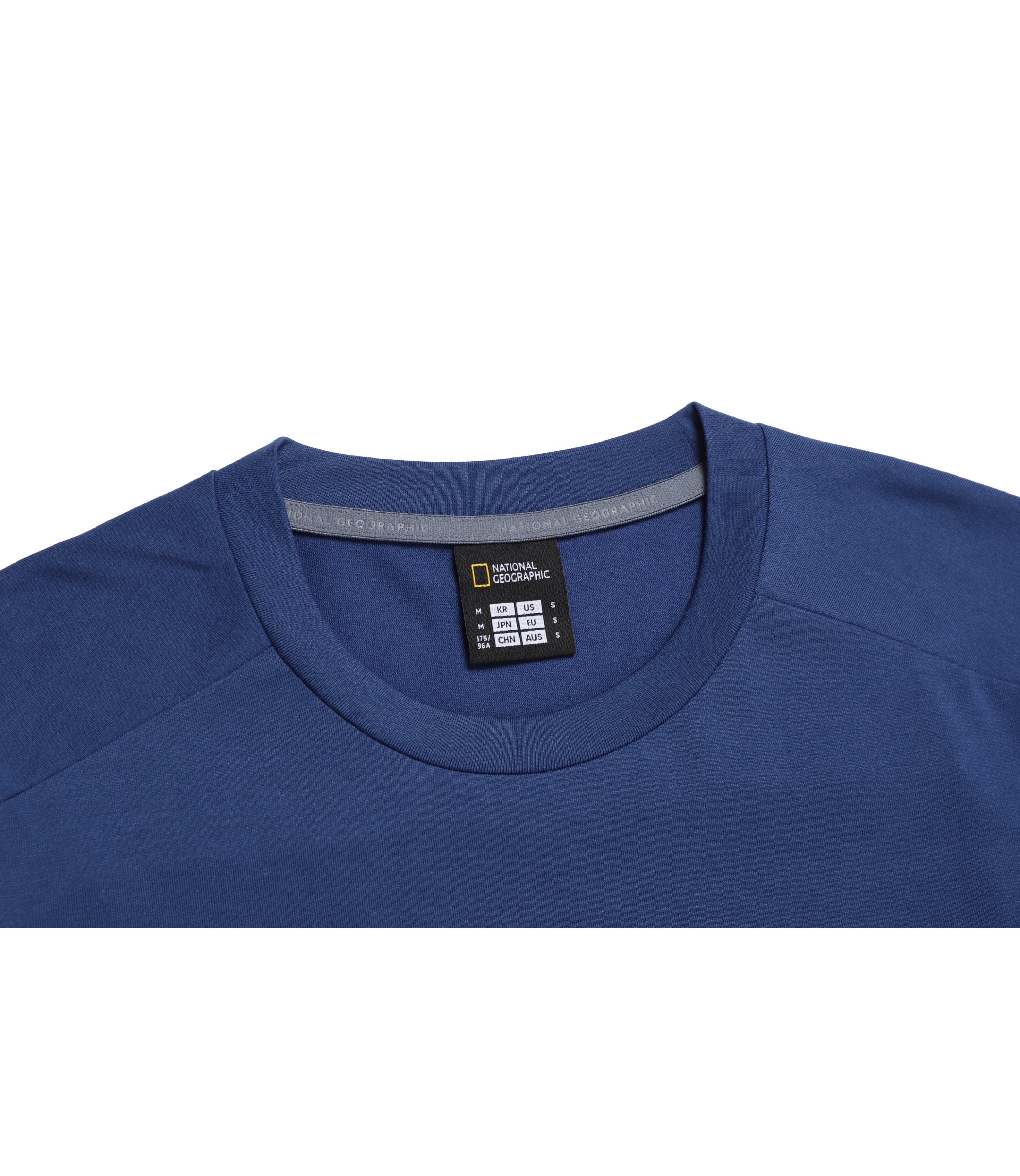 Unisex CAPH Small Logo Long Sleeve Tee<br>D/BLUE