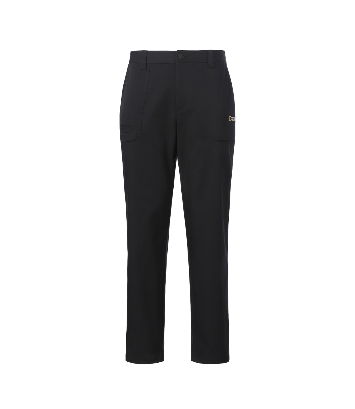 Men's Tanu Regular Fit Straight Pants<br>BLACK