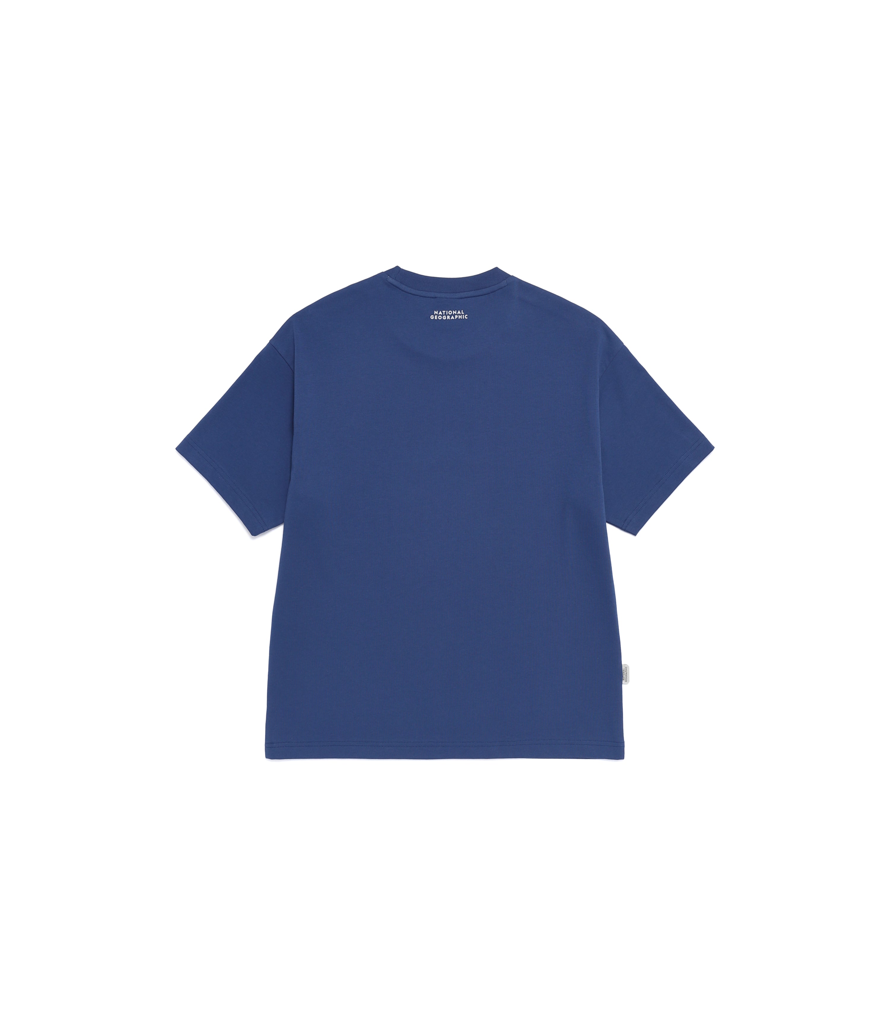 Unisex AVIS Aerosilver Big Graphic Semi-Overfit Short Sleeve Tee<br>DARK BLUE
