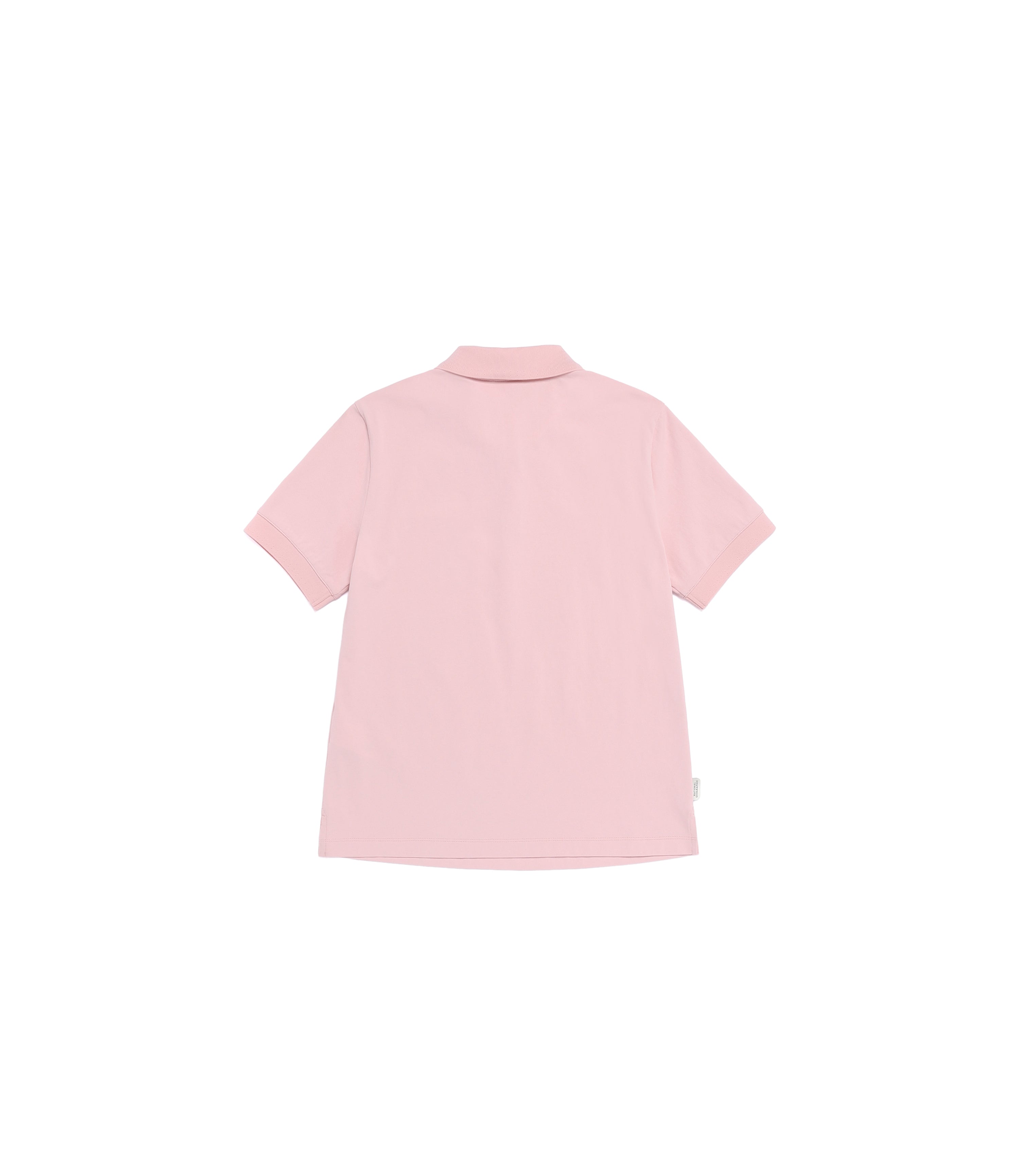 Women's Caridi Pique Short Sleeve Collar Tee<br>SILVER PINK