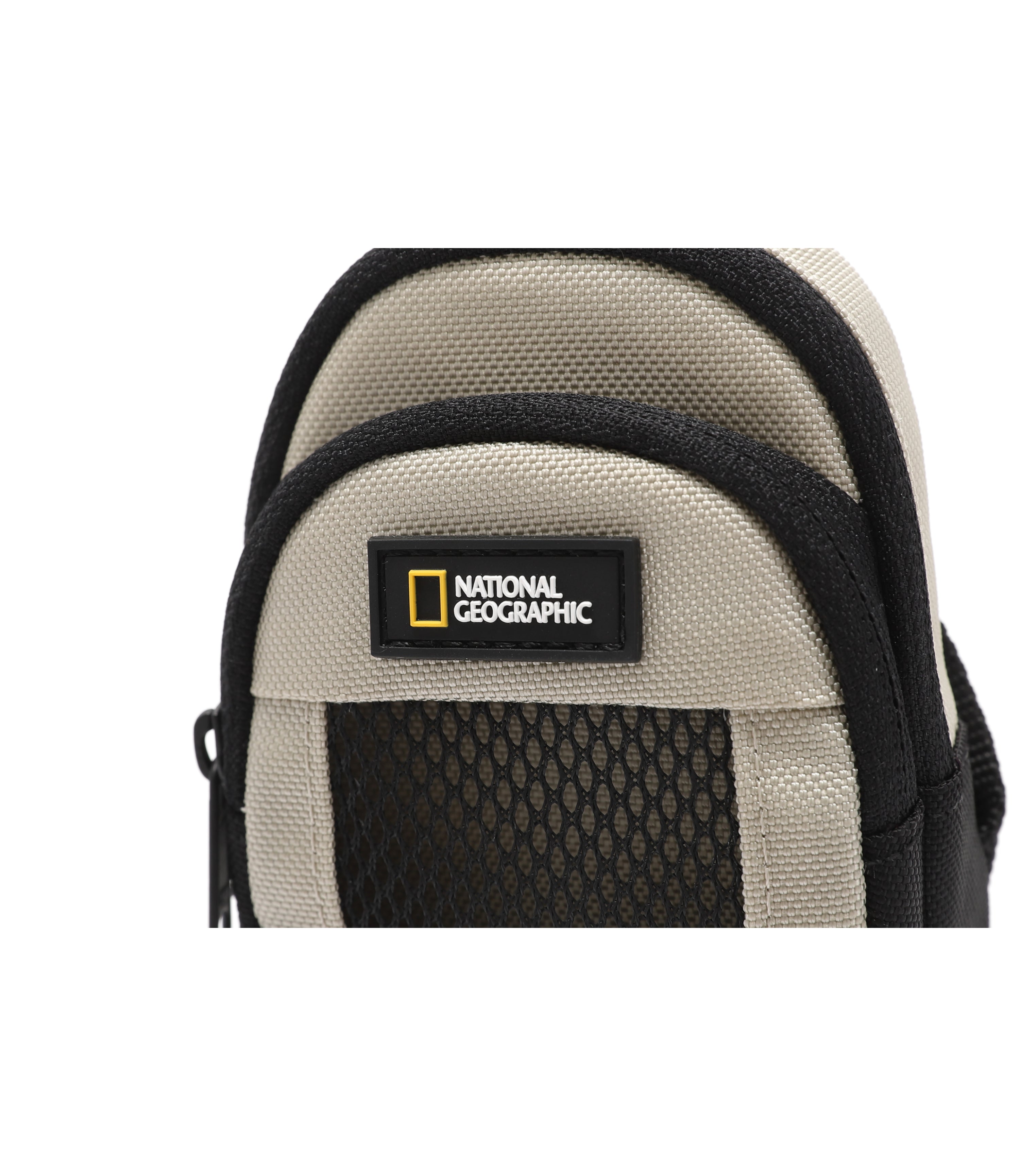 Mesh Backpack Pouch<br>BEIGE