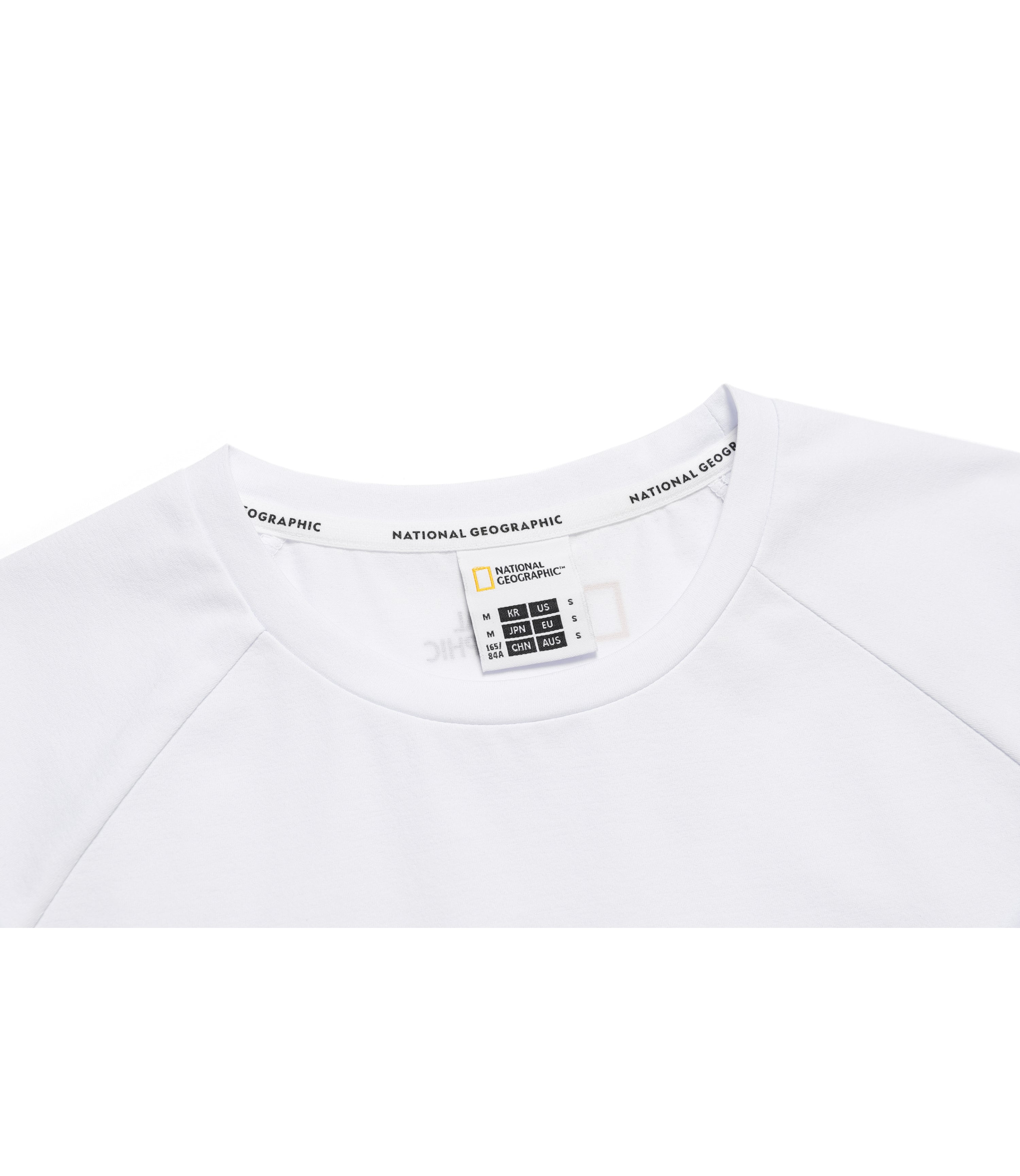 Women's Crow Coolmax Small Logo Short Sleeve Tee<br>WHITE