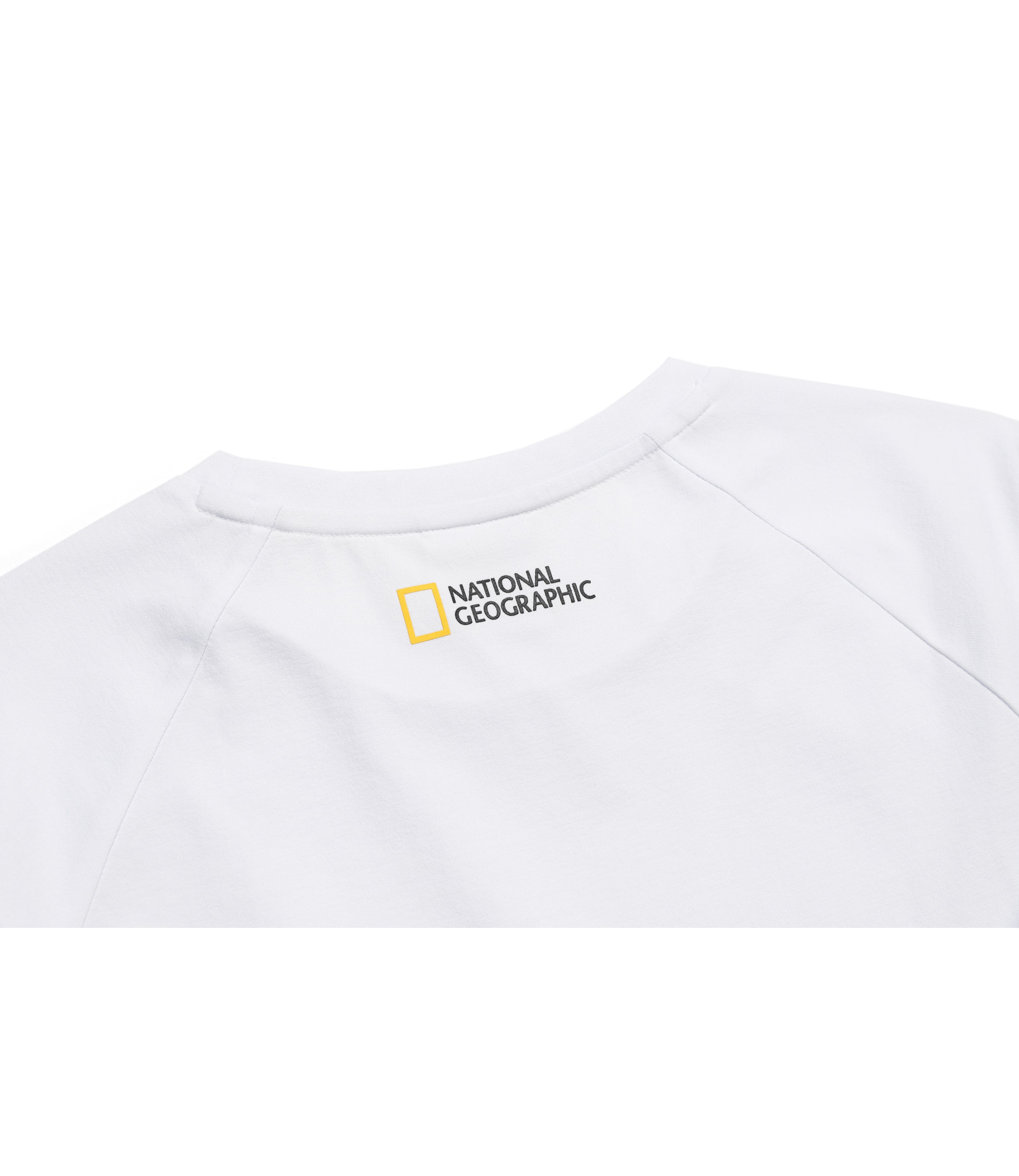 Women's Crow Coolmax Small Logo Short Sleeve Tee<br>WHITE
