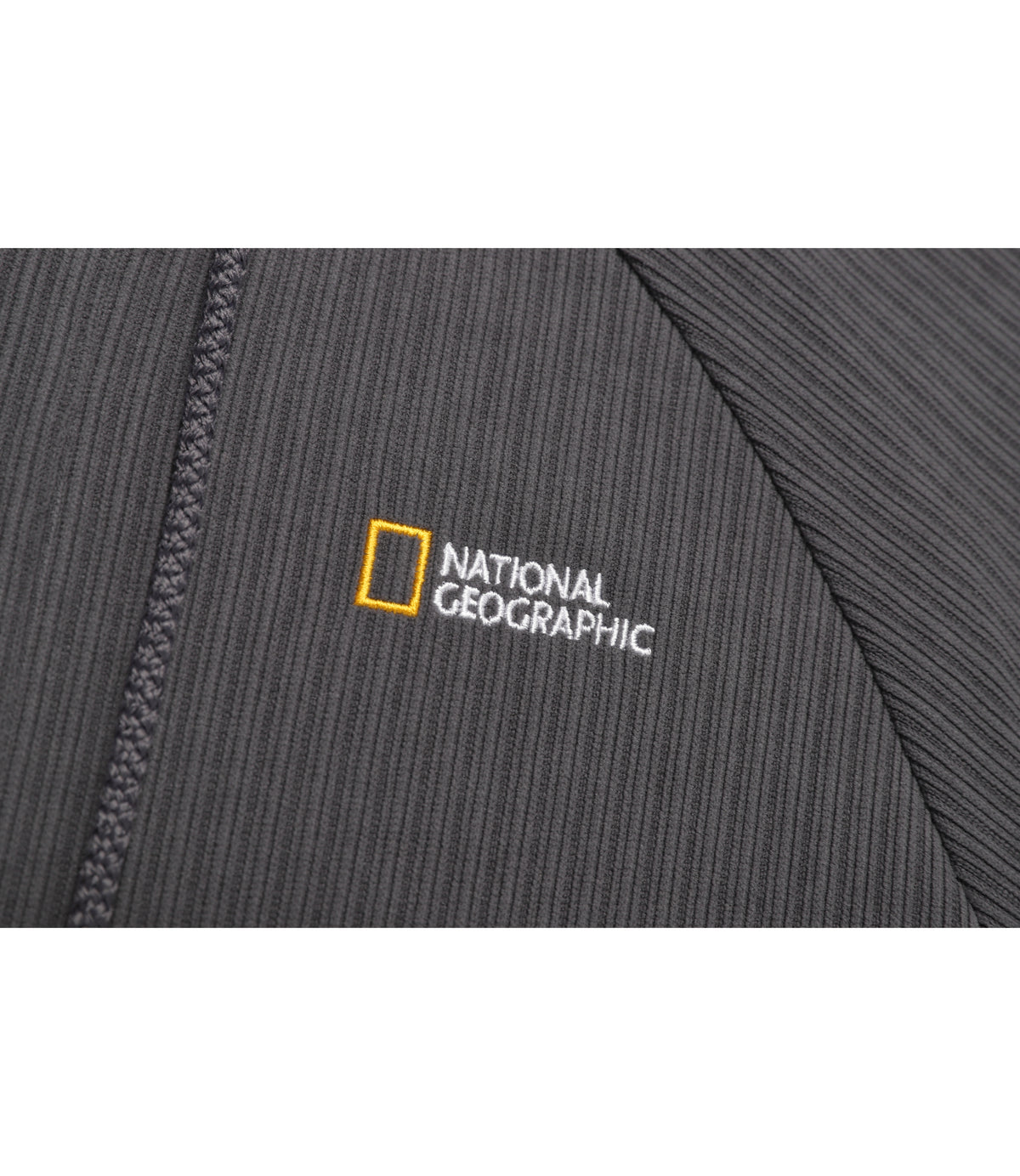 Women's Fabric-Mix Zip-Up Hoodie<br>IRON GREY