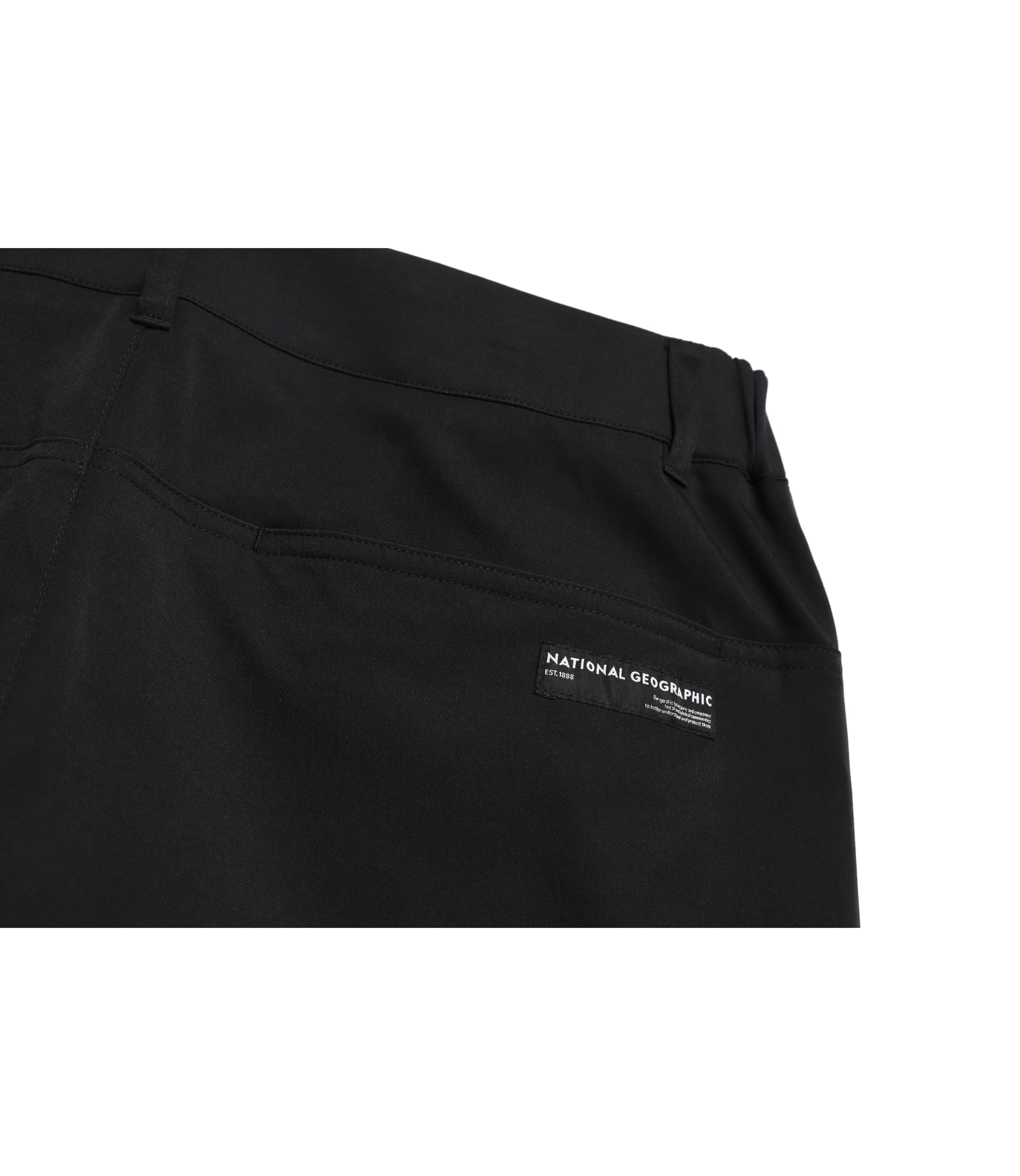 Men's TANU Straight Pants<br>CARBON BLACK