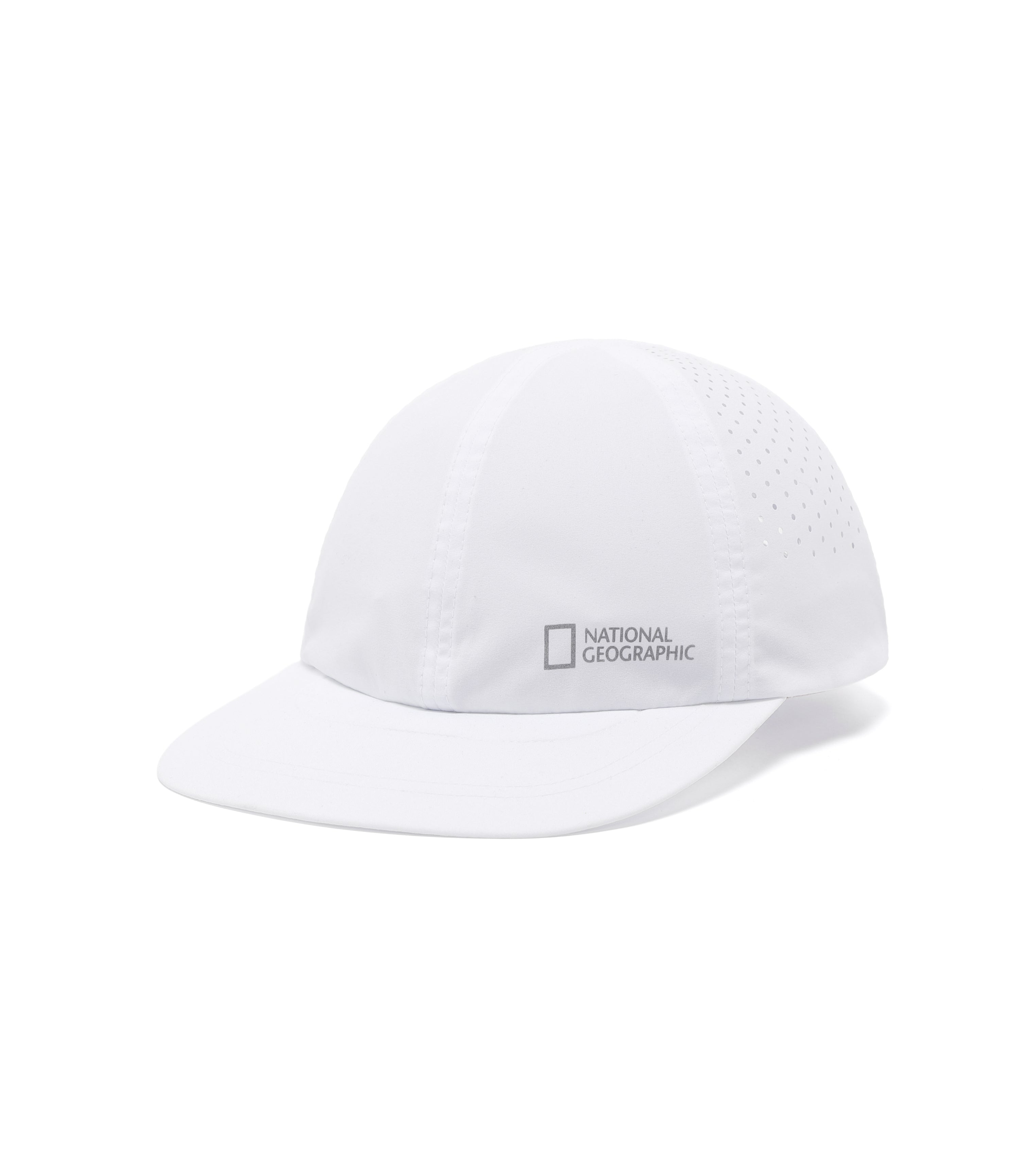 Perforated Stretch Cap<br>WHITE