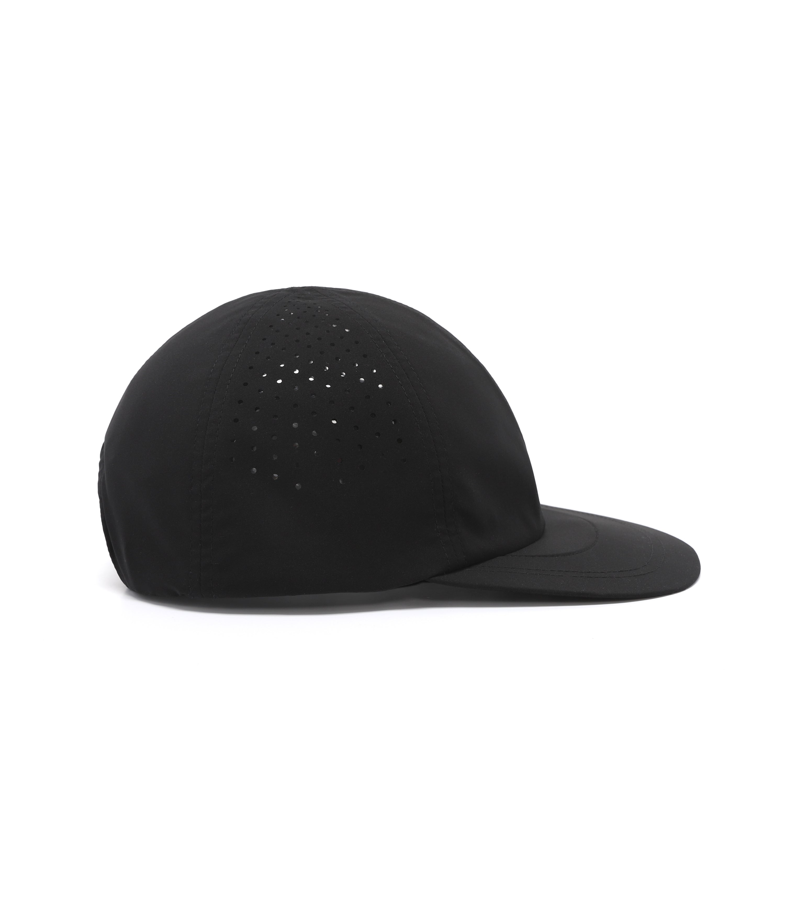 Perforated Stretch Cap<br>BLACK