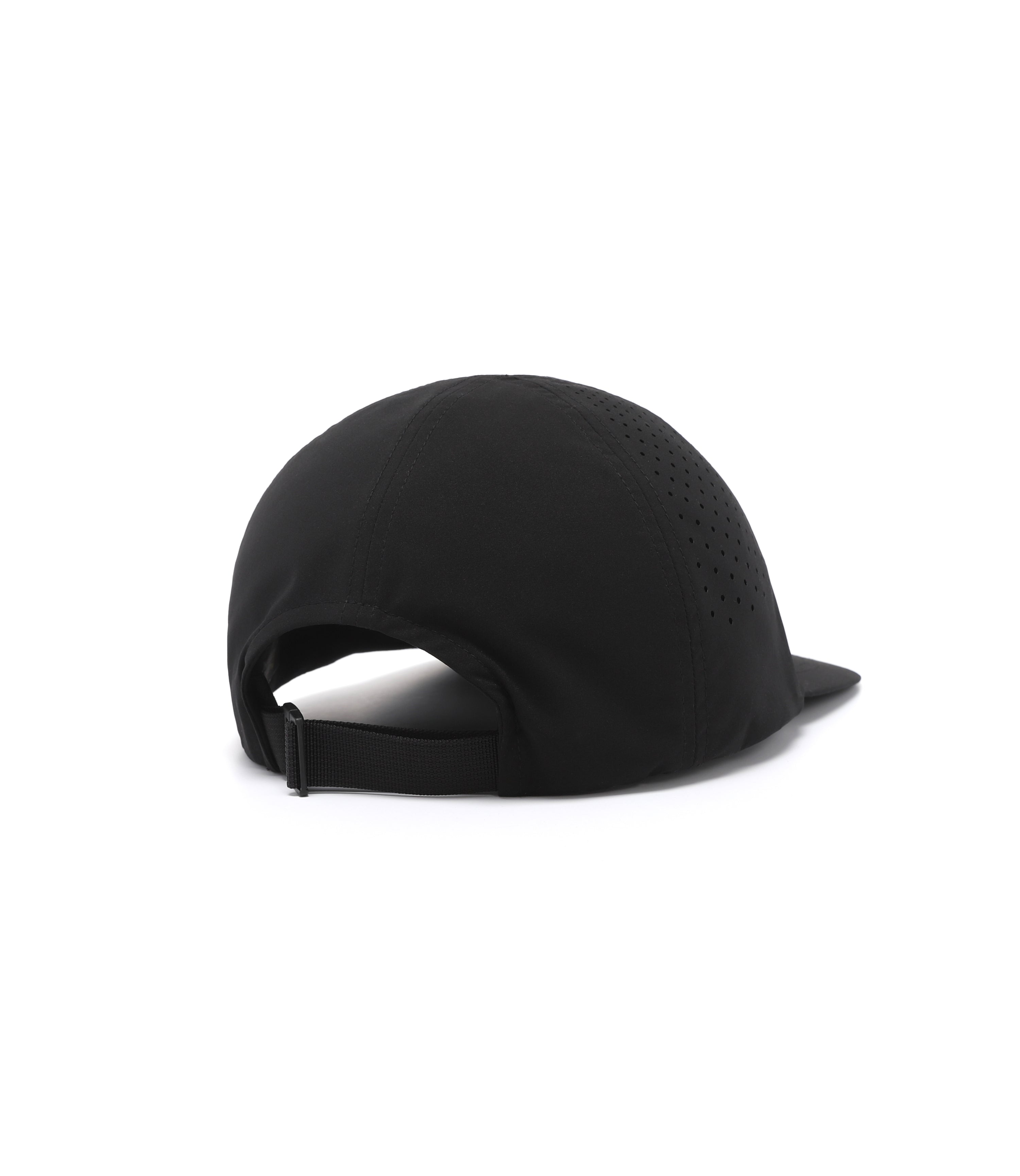 Perforated Stretch Cap<br>BLACK