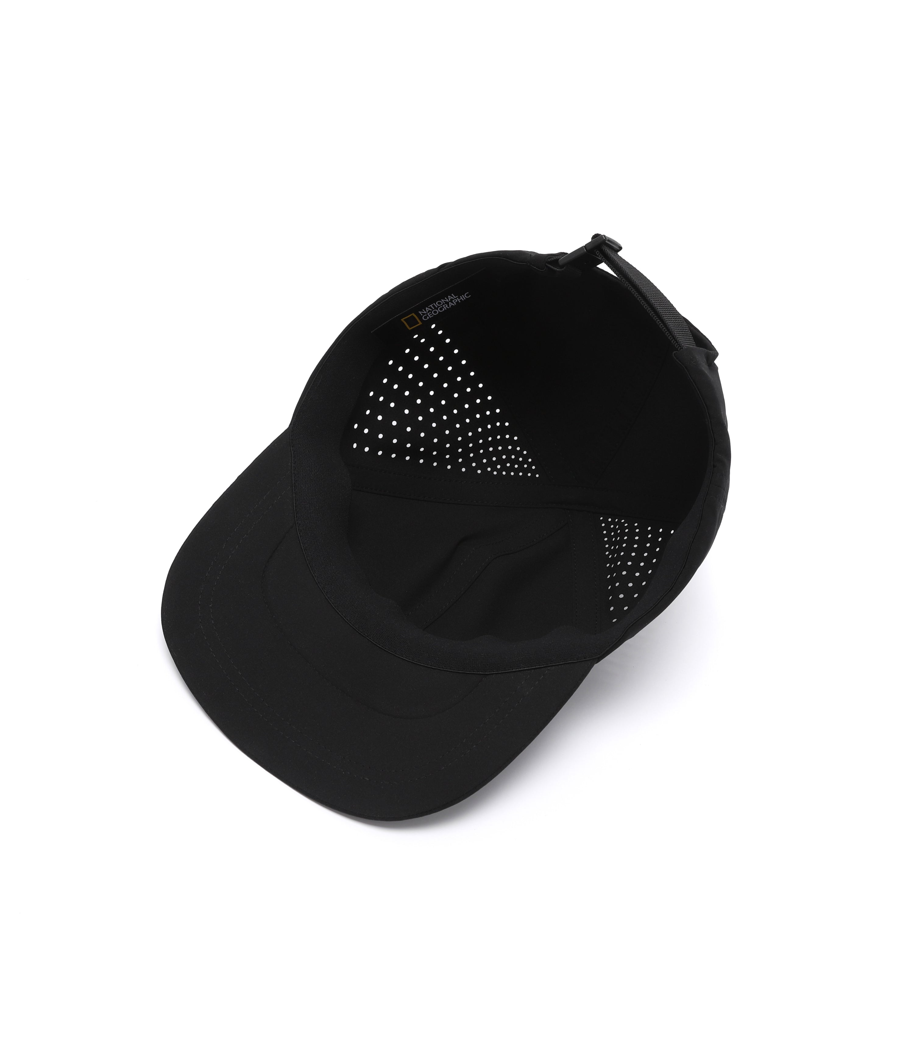 Perforated Stretch Cap<br>BLACK