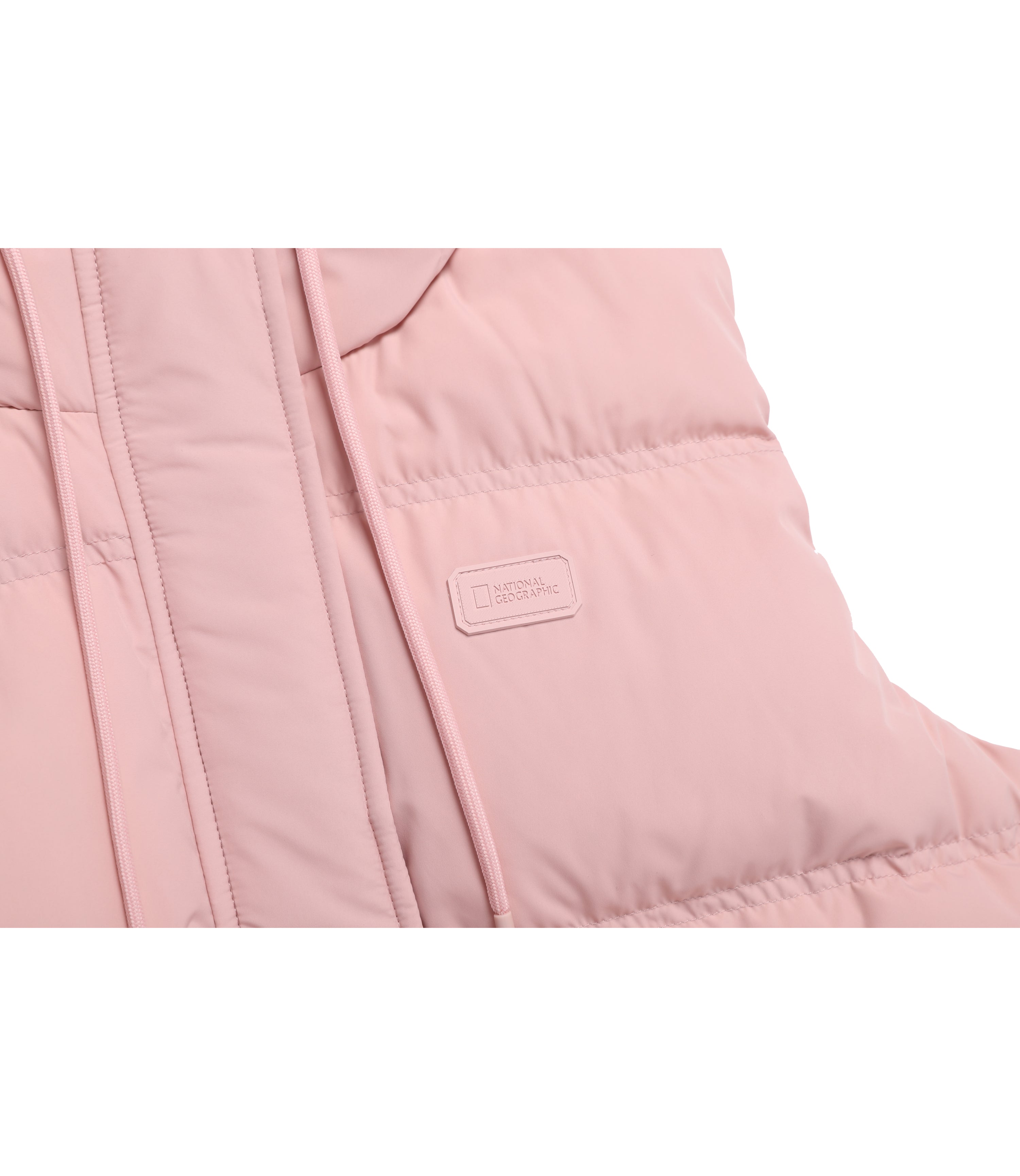 Women's CRASSA Hooded Duck Down Vest<br>PINK