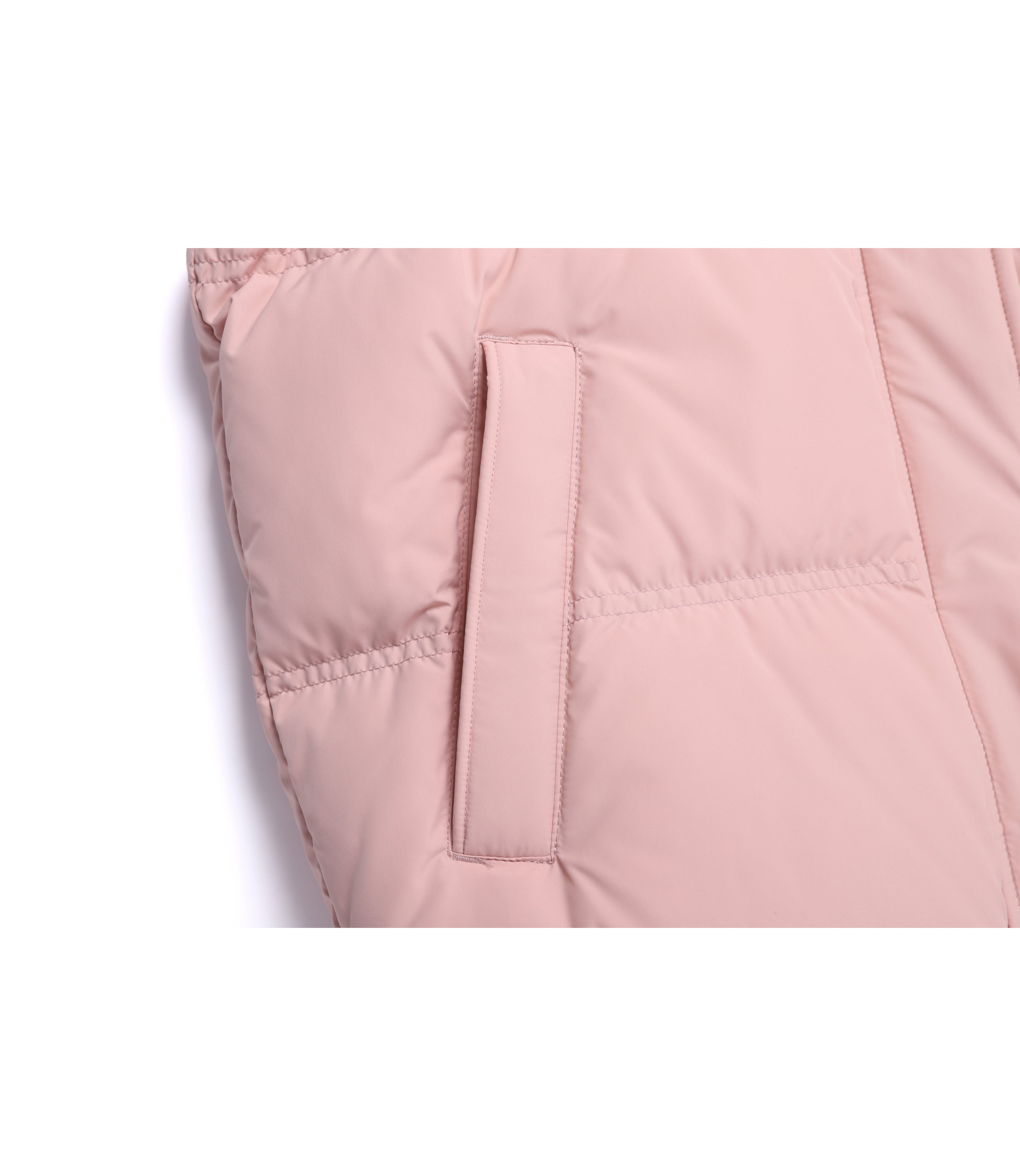 Women's CRASSA Hooded Duck Down Vest<br>PINK