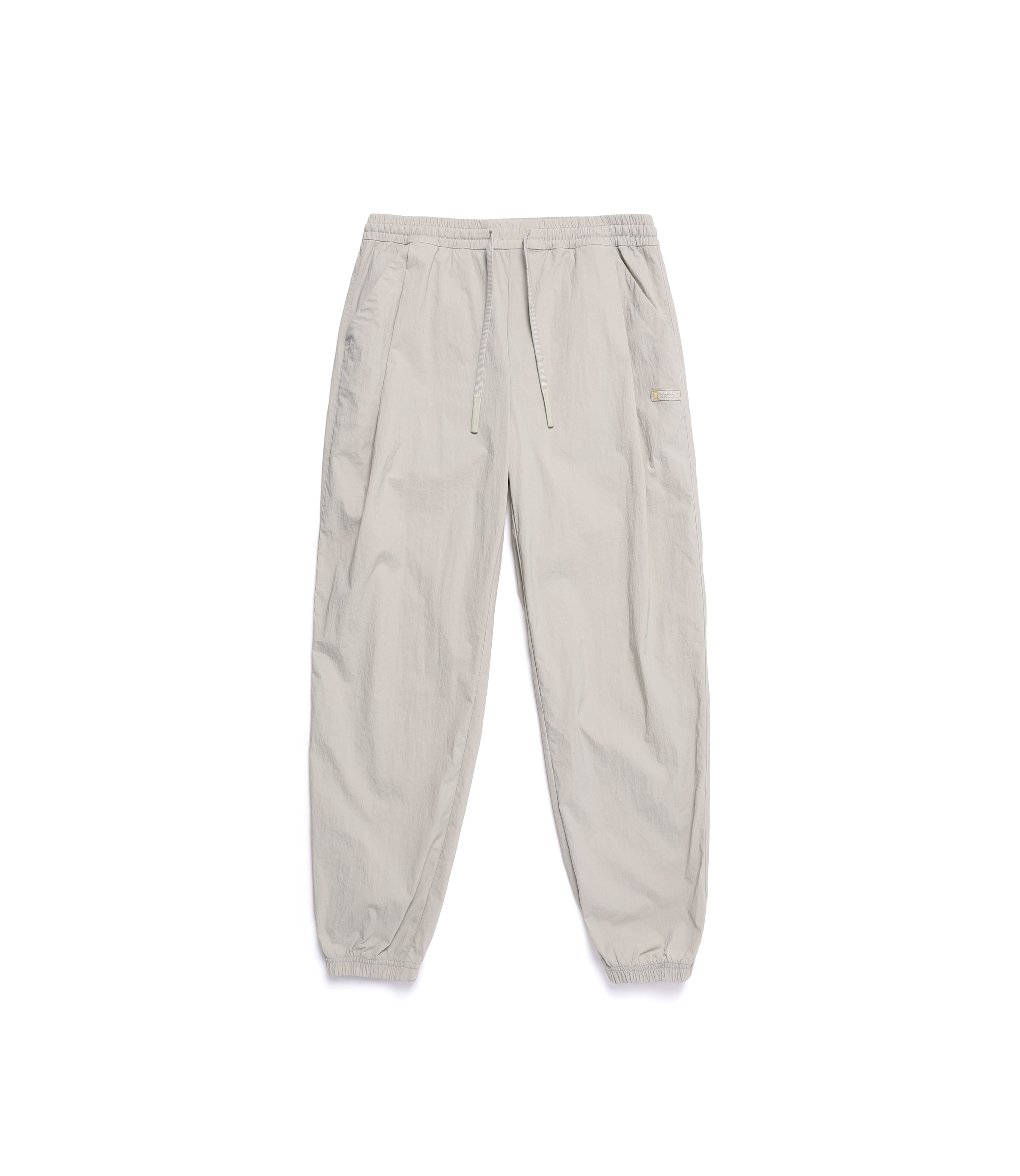 Women's CYGNUS Woven Straight Jogger Pants<br>MOURNING BEIGE