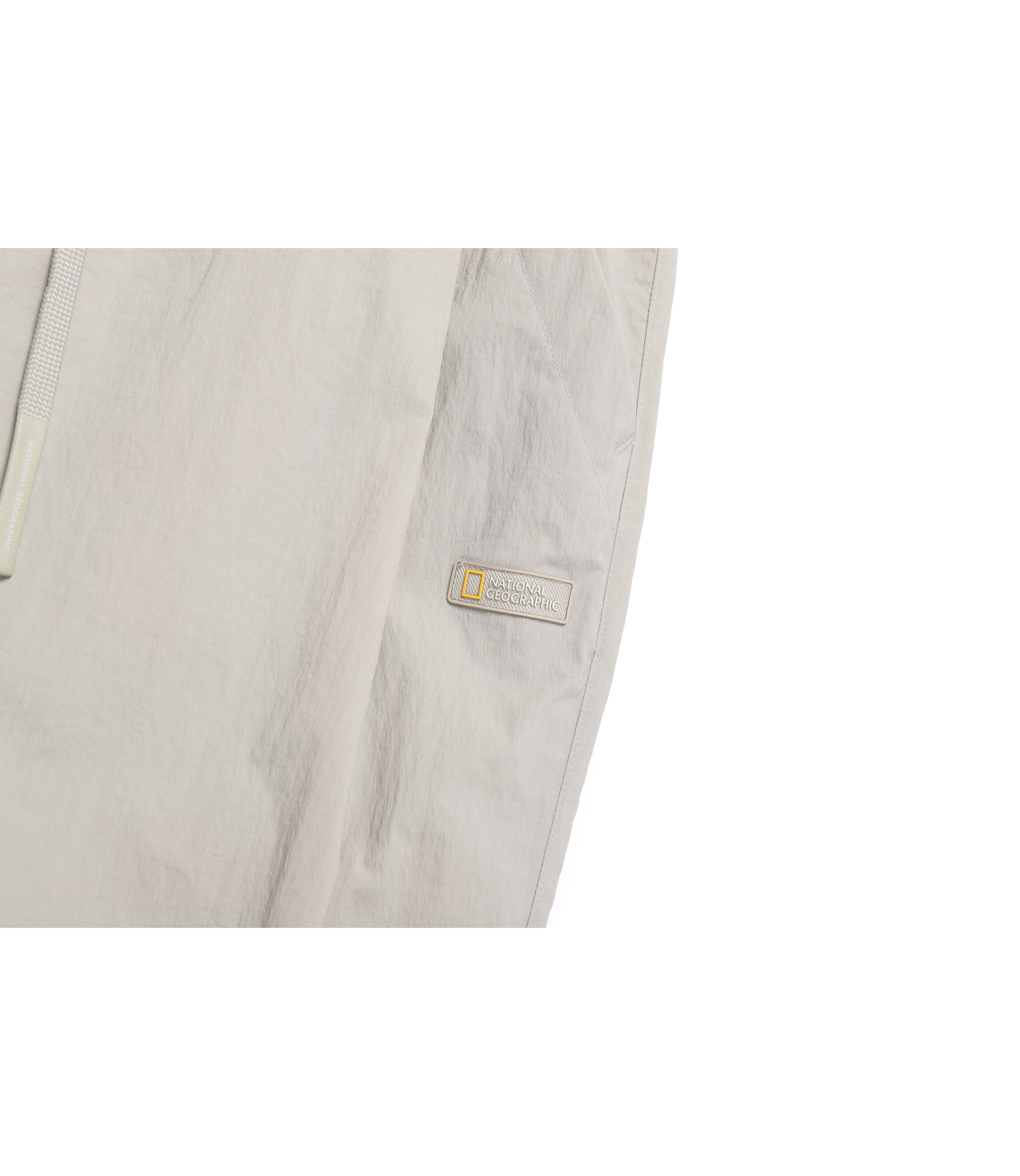 Women's CYGNUS Woven Straight Jogger Pants<br>MOURNING BEIGE