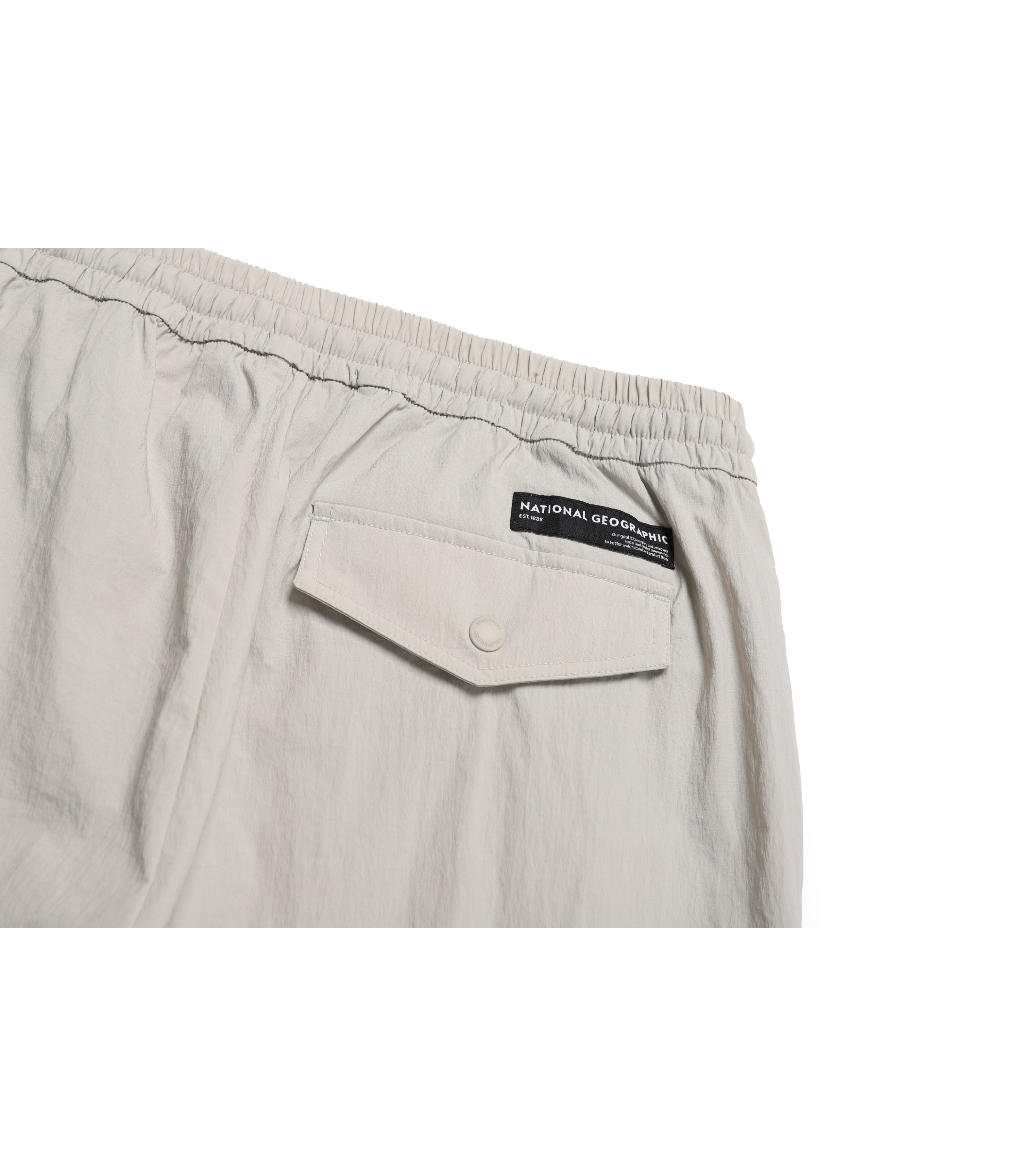 Women's CYGNUS Woven Straight Jogger Pants<br>MOURNING BEIGE