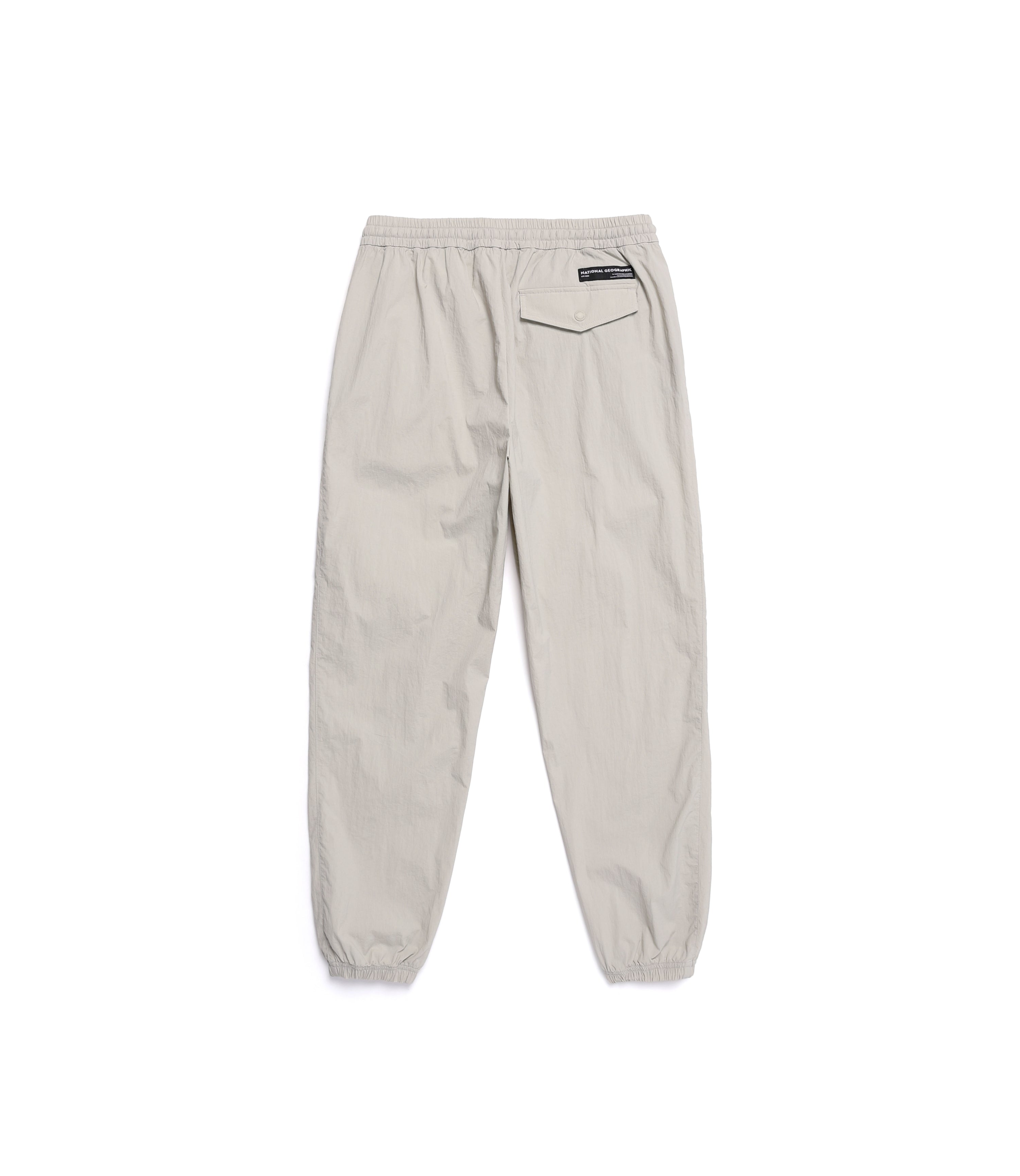 Women's CYGNUS Woven Straight Jogger Pants<br>MOURNING BEIGE