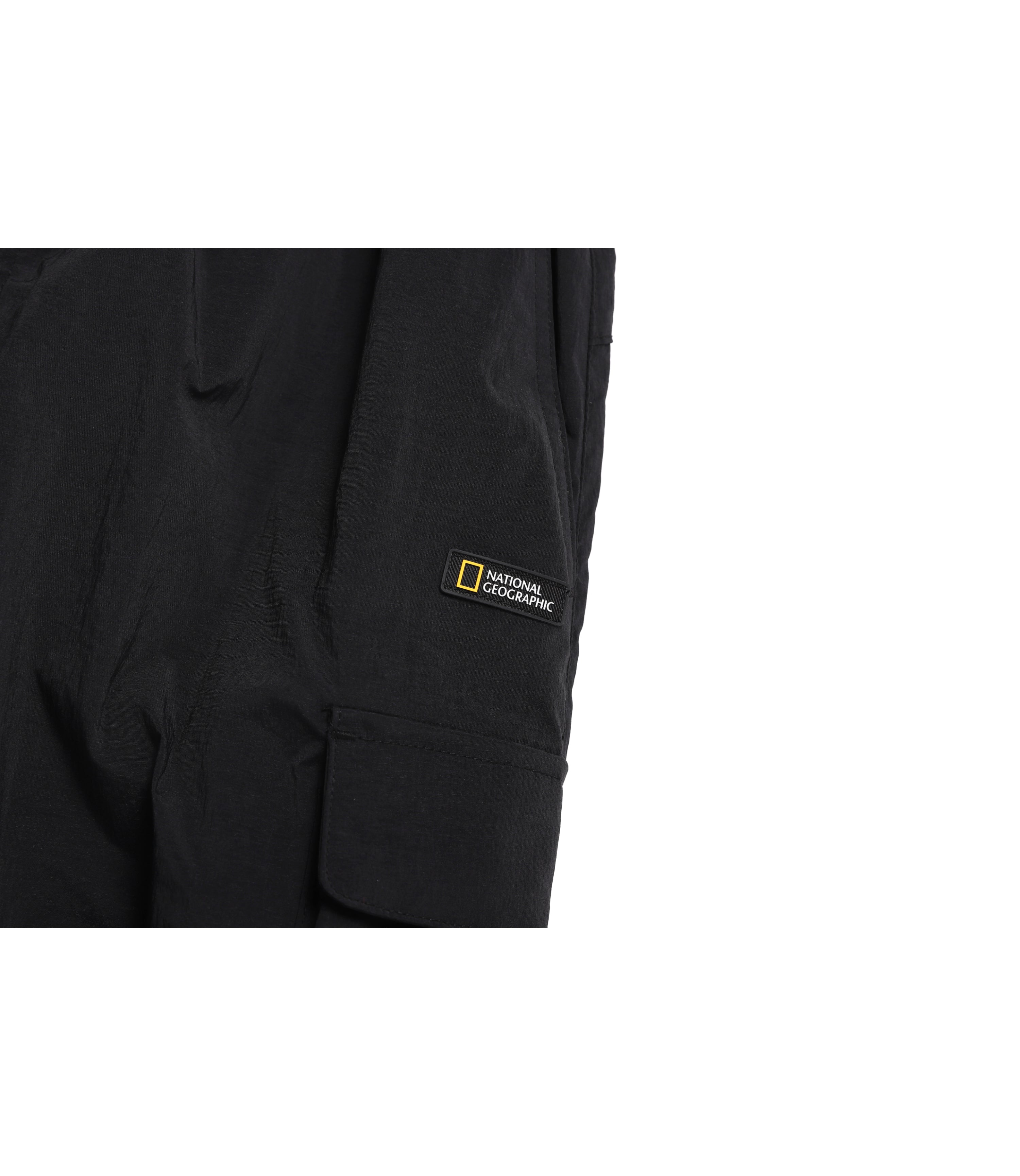 Women's CYGNUS Woven Stretch Cargo Pocket Skirt<br>CARBON BLACK