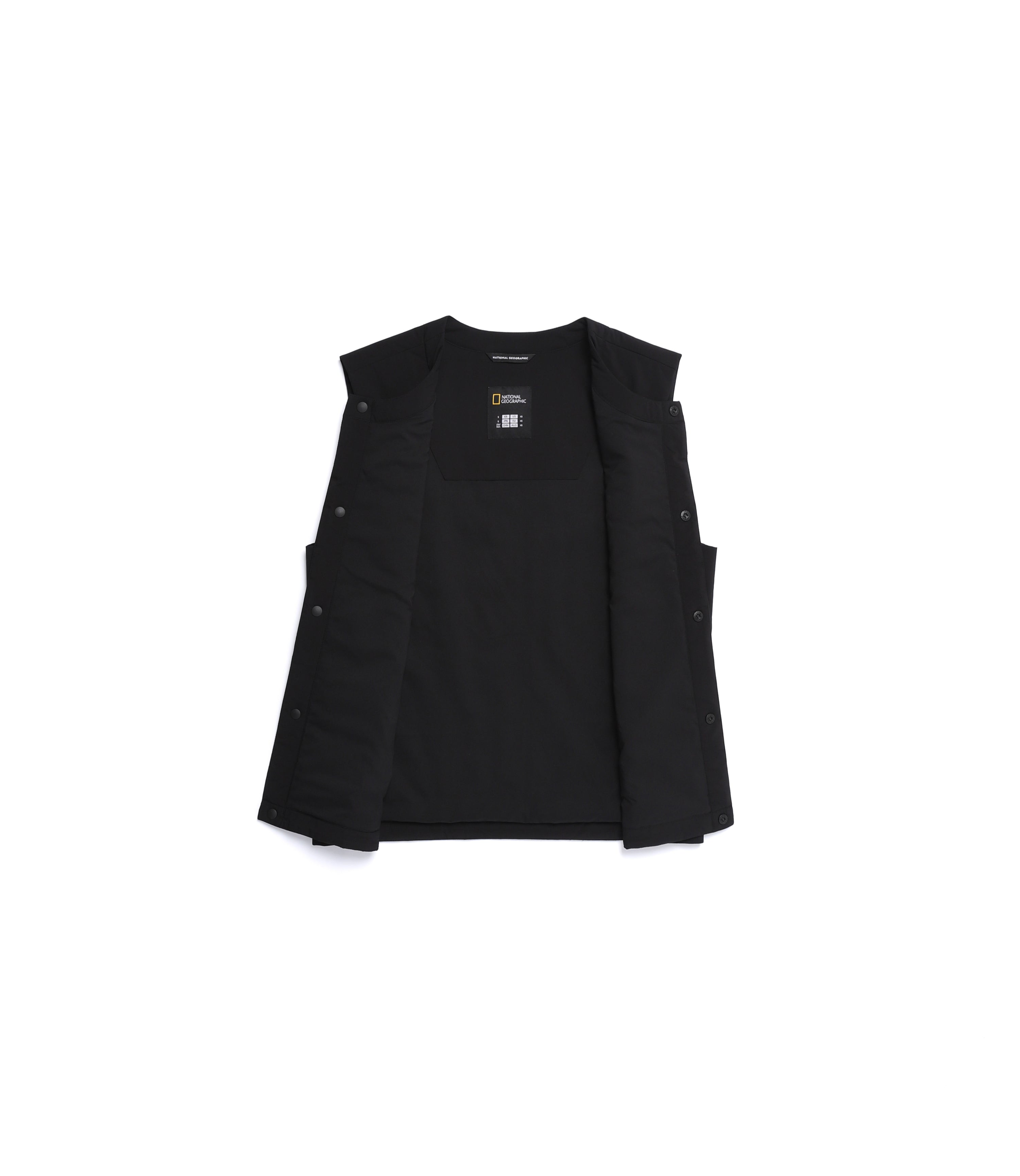 Unisex RHEA Ultra-Lightweight Padded Vest<br>BLACK