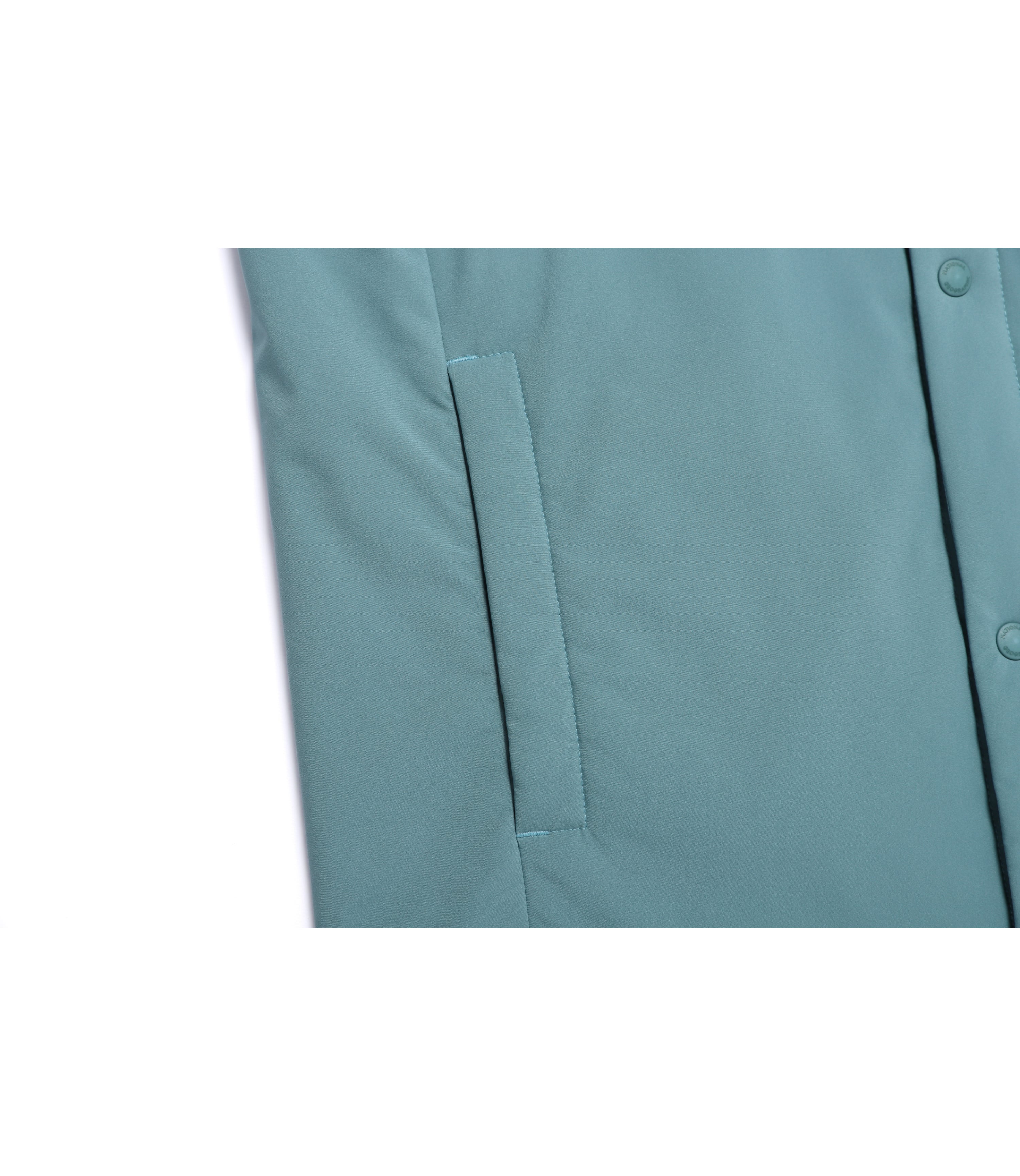 Unisex RHEA Ultra-Lightweight Padded Vest<br>LIGHT TEAL GREEN