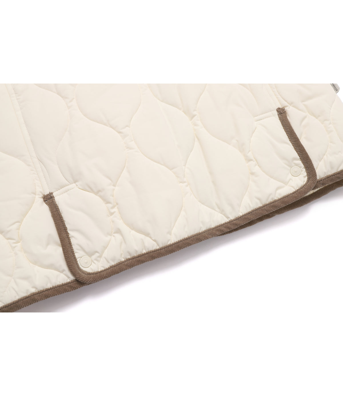 Women's ELK Collared Padded Jumper<br>IVORY