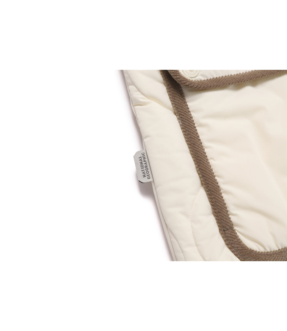 Women's ELK Collared Padded Jumper<br>IVORY