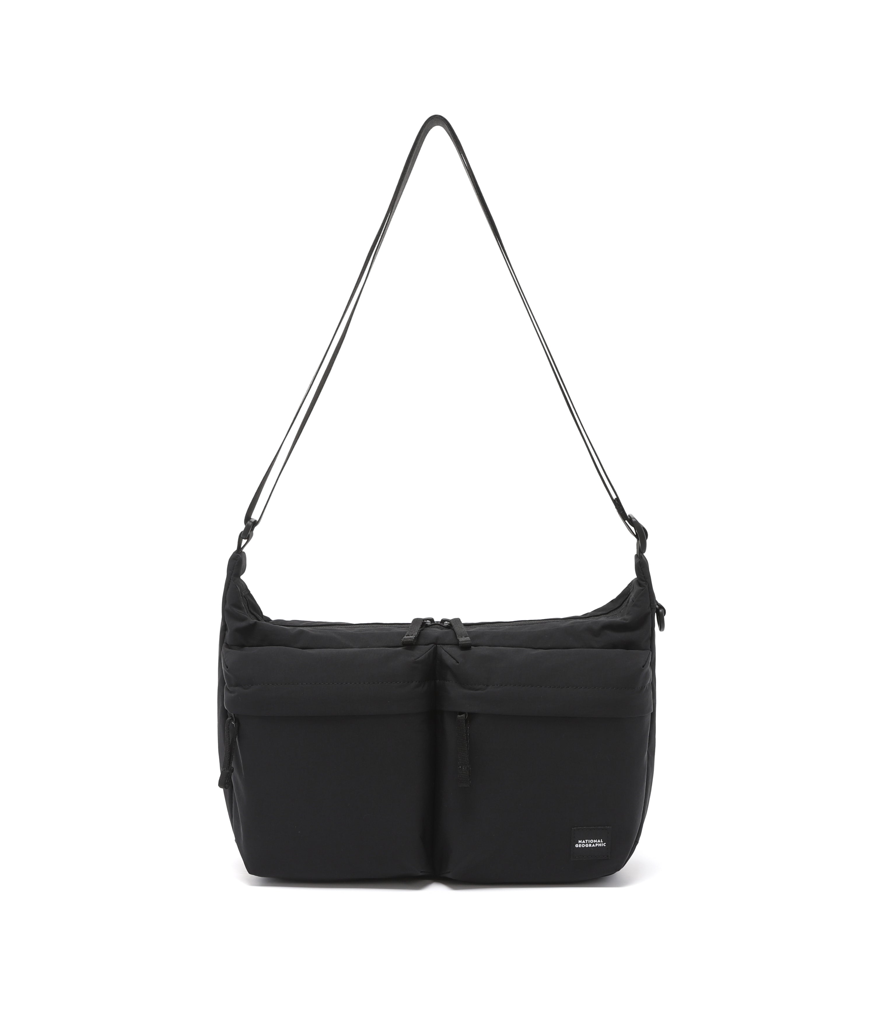 ADELIE Light Double Crossbody Bag<br>BLACK