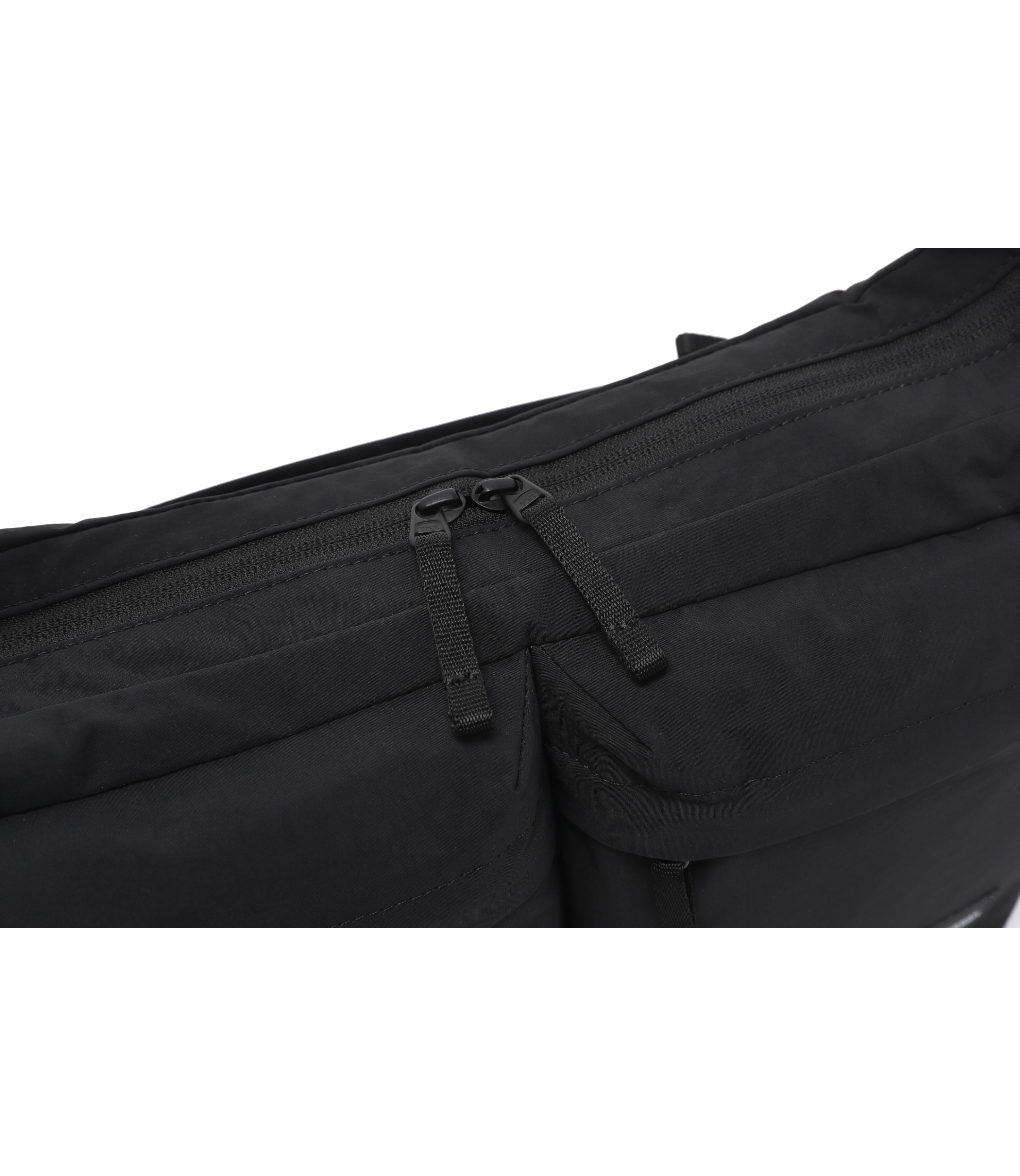 ADELIE Light Double Crossbody Bag<br>BLACK