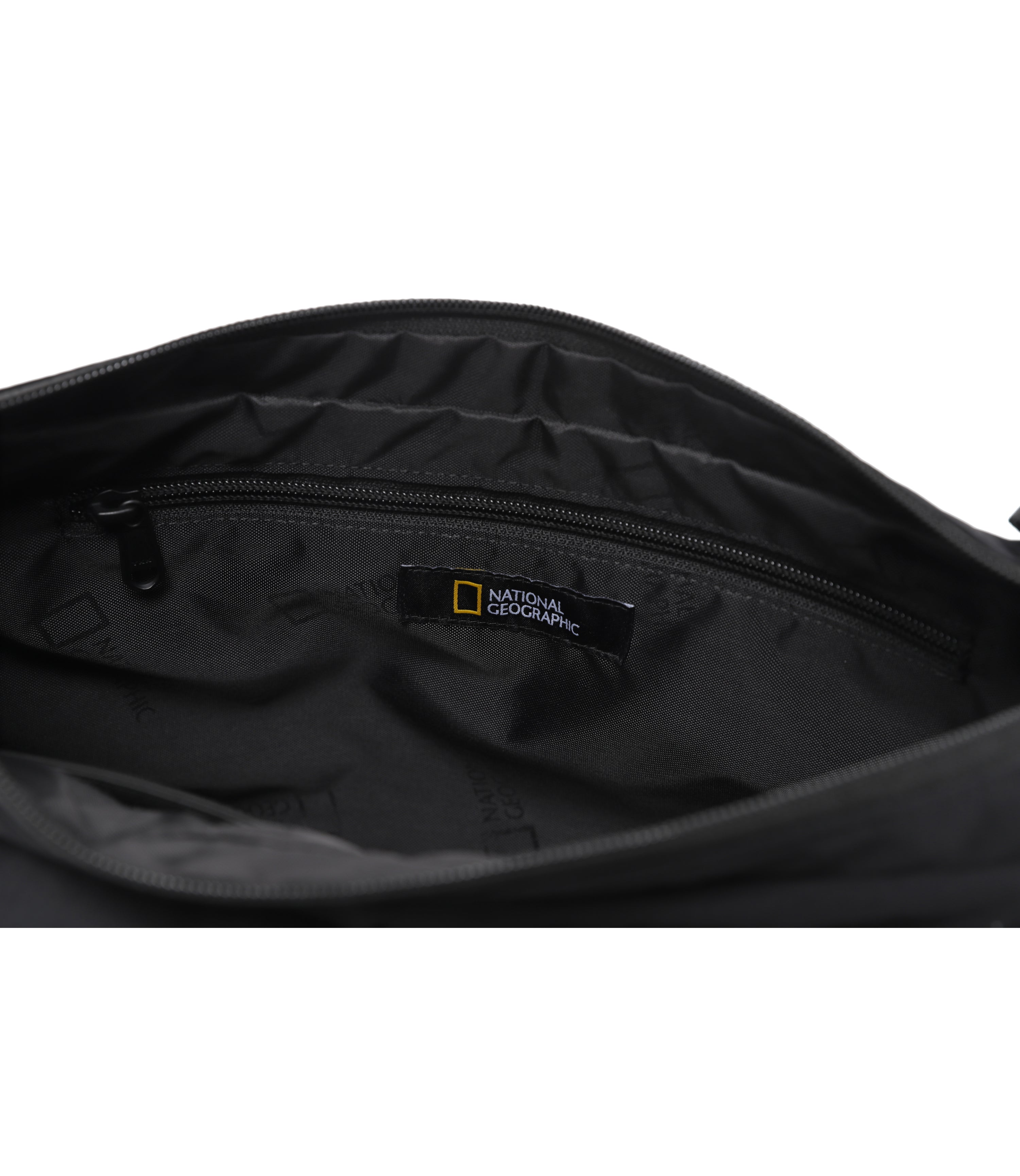 ADELIE Light Double Crossbody Bag<br>BLACK
