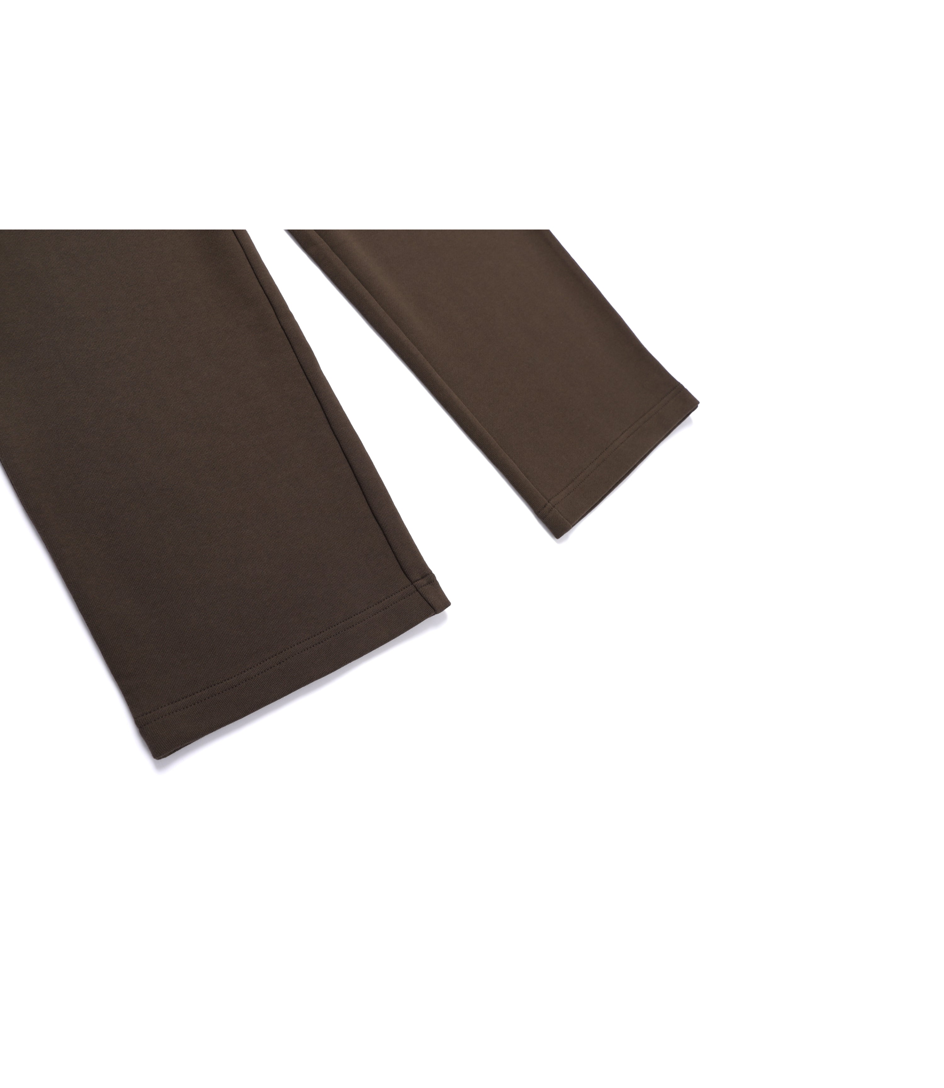 Unisex Animal Patch Training Straight Pants<br>BROWN