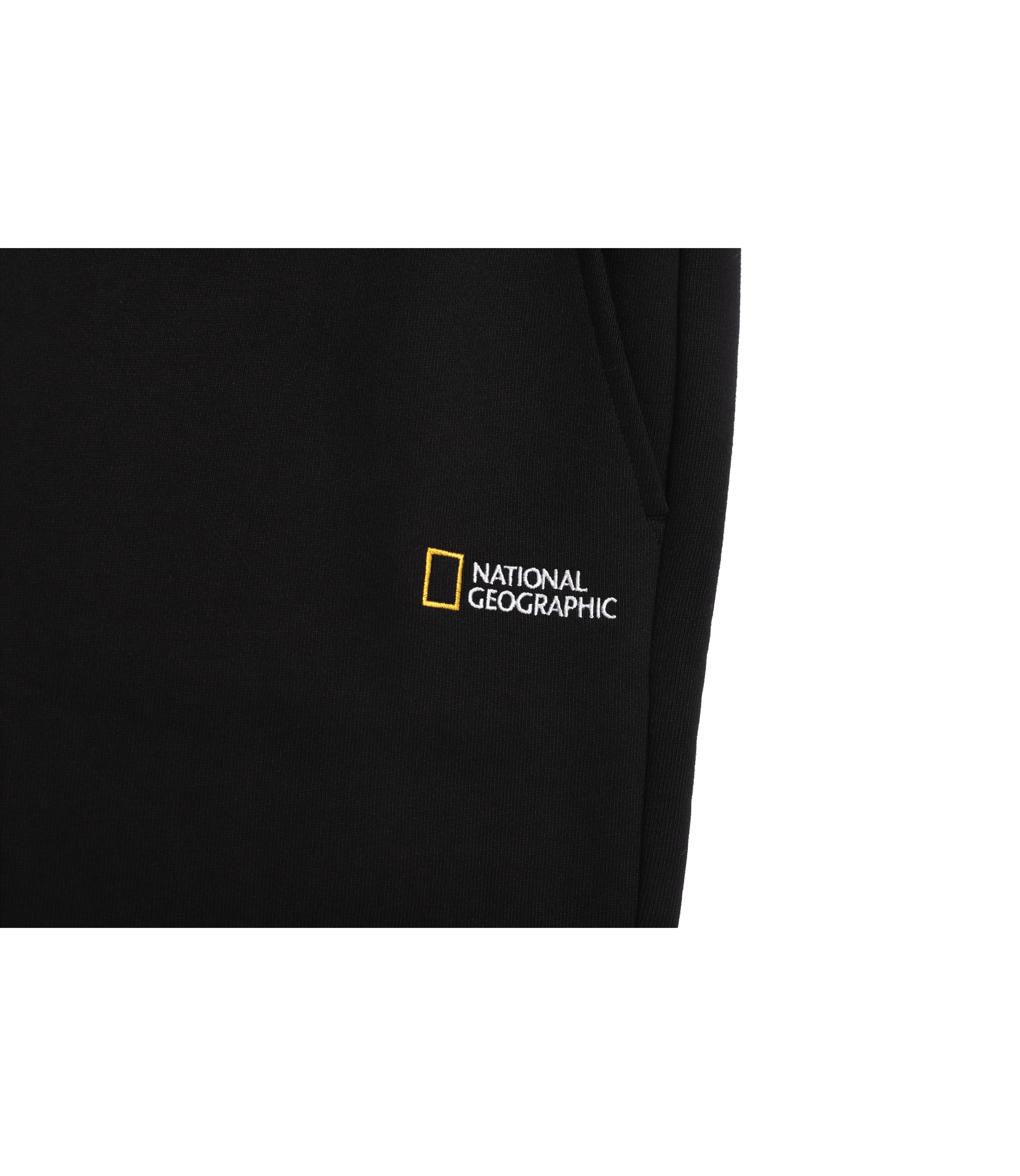 Unisex Animal Patch Training Straight Pants<br>BLACK