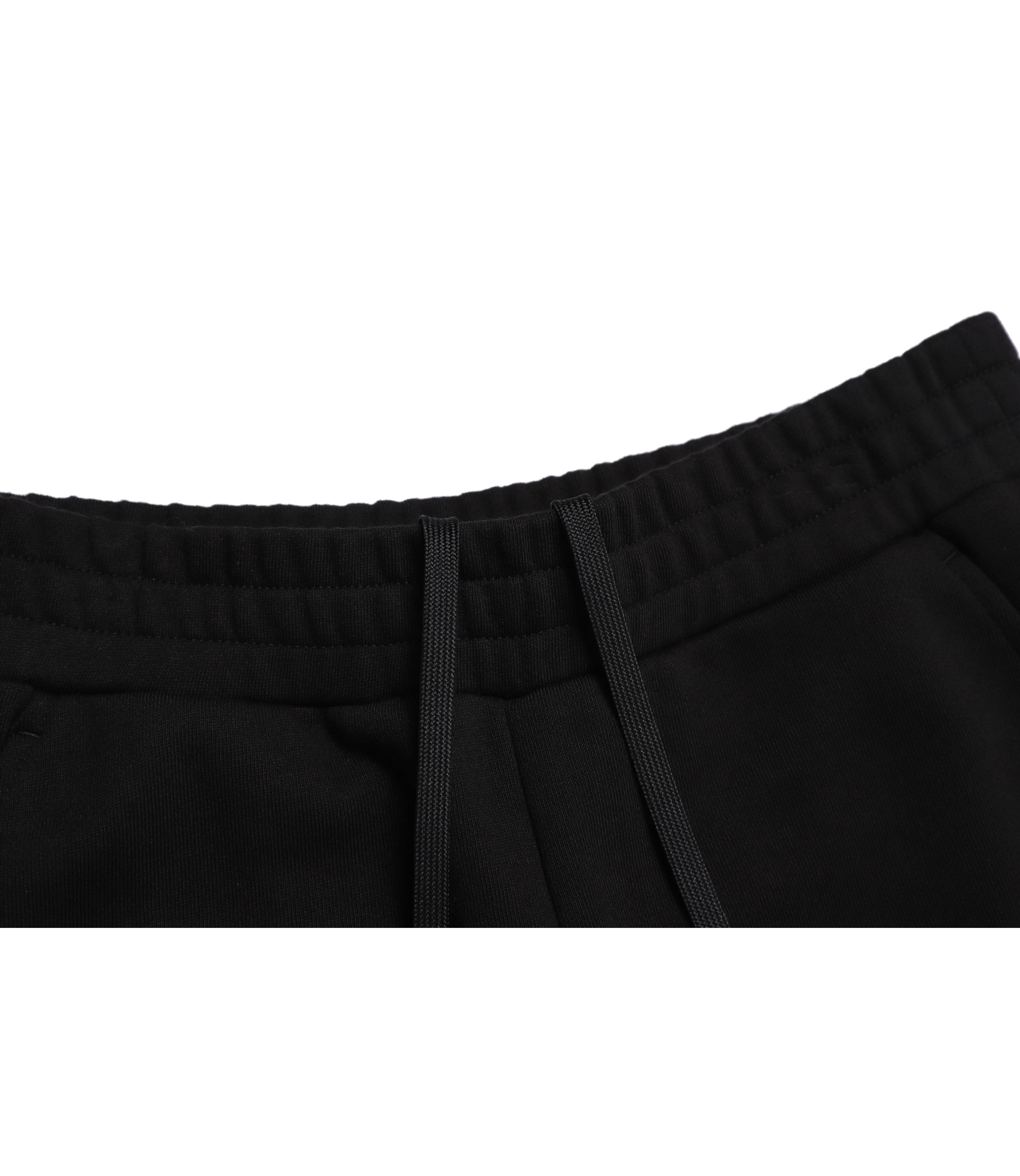 Unisex Animal Patch Training Straight Pants<br>BLACK