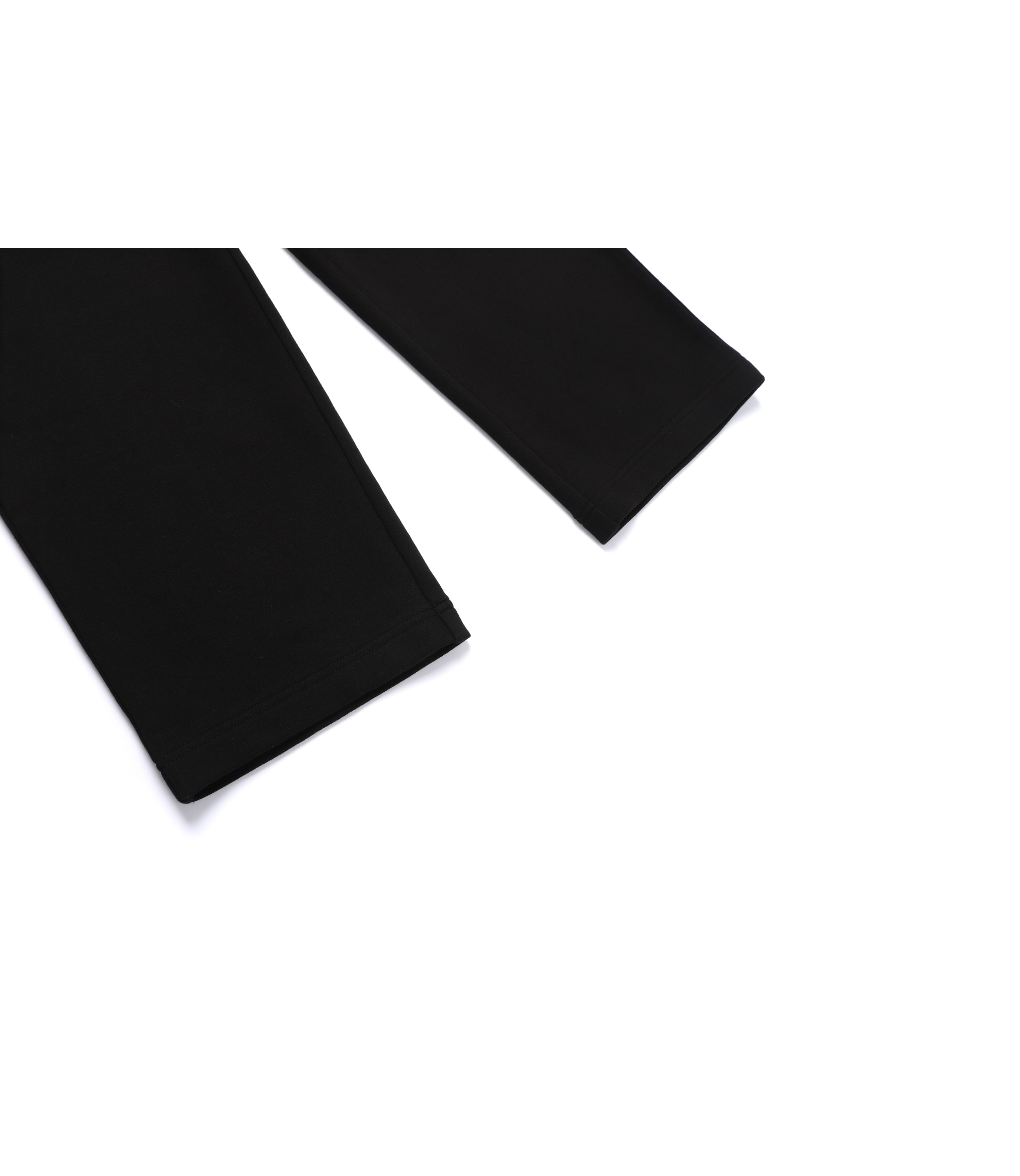 Unisex Animal Patch Training Straight Pants<br>BLACK