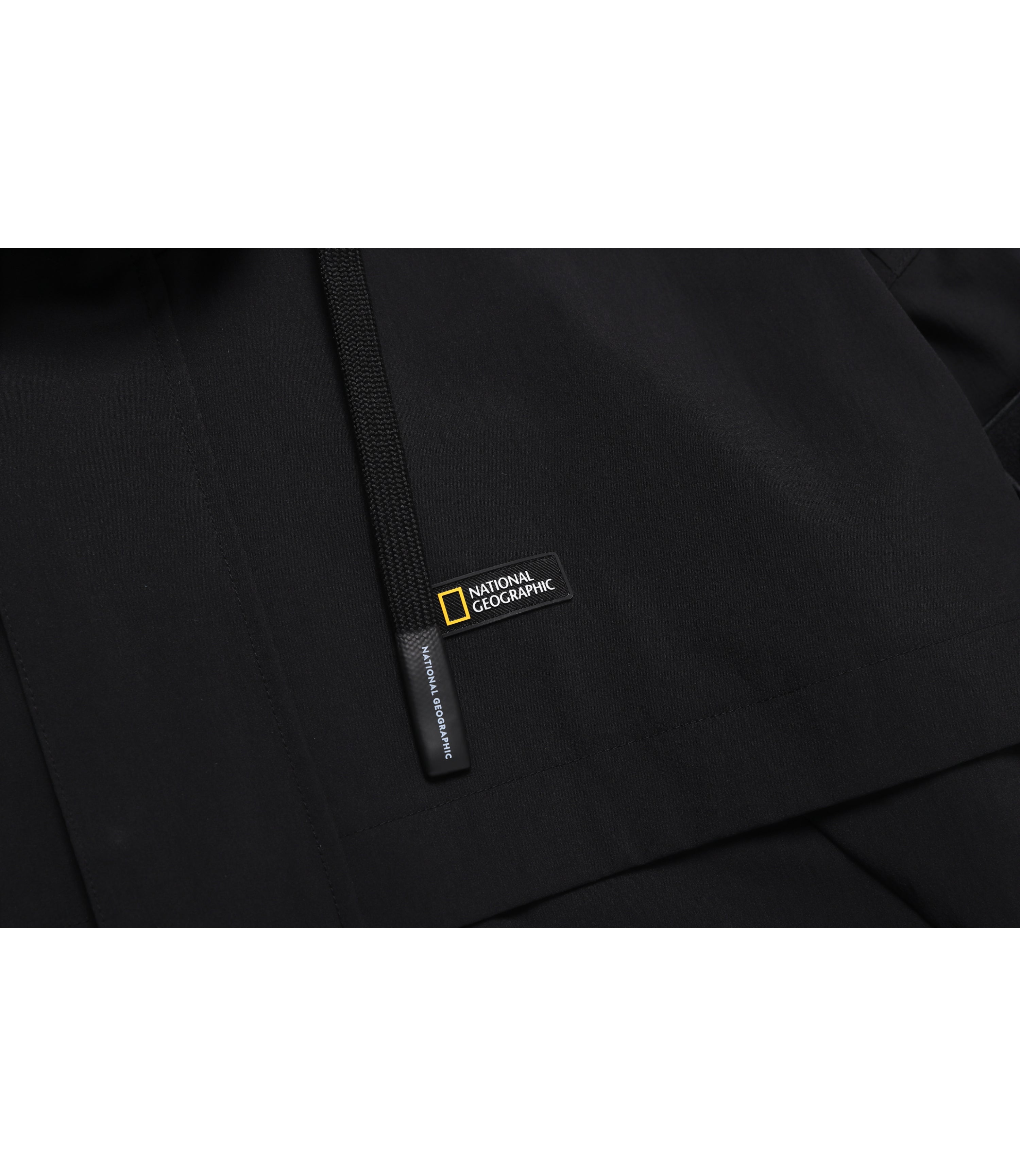 Unisex LEMUR Dettachable Hooded Jumper<br>CARBON BLACK