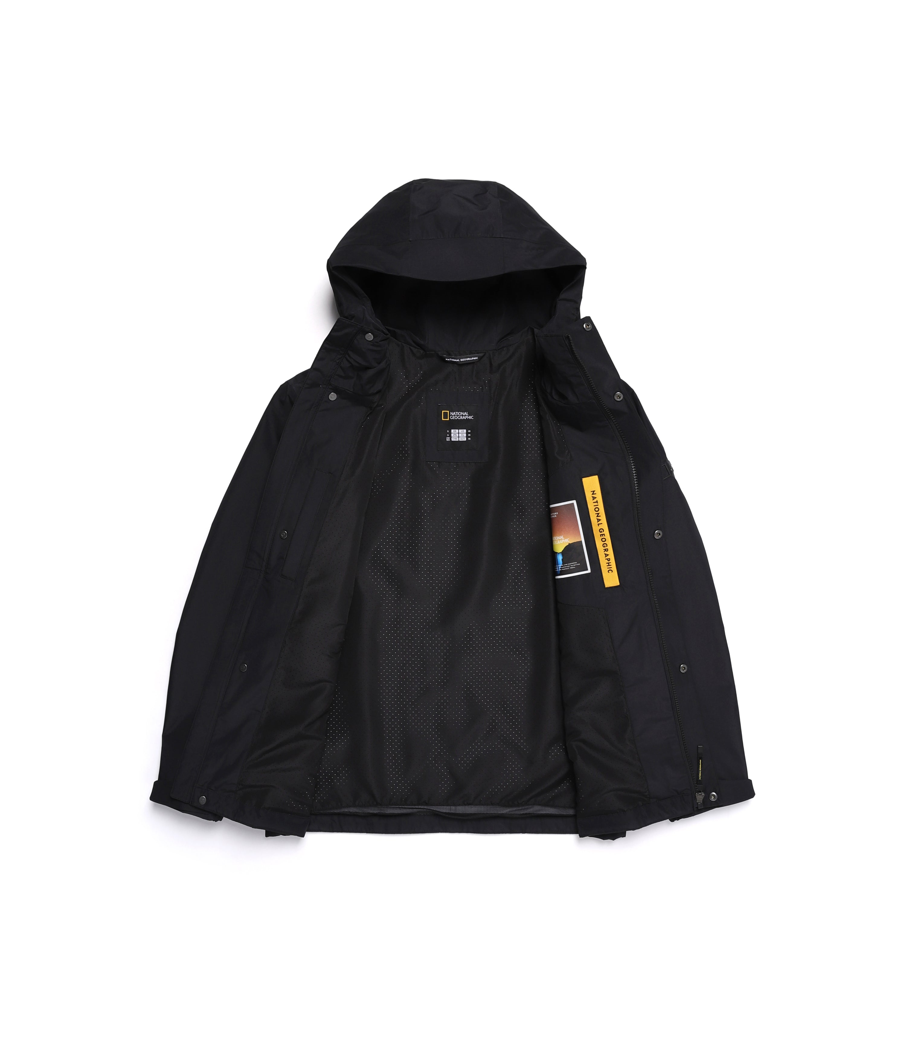 Unisex COMMERSON 2L Water-Resistant Jumper<br>CARBON BLACK