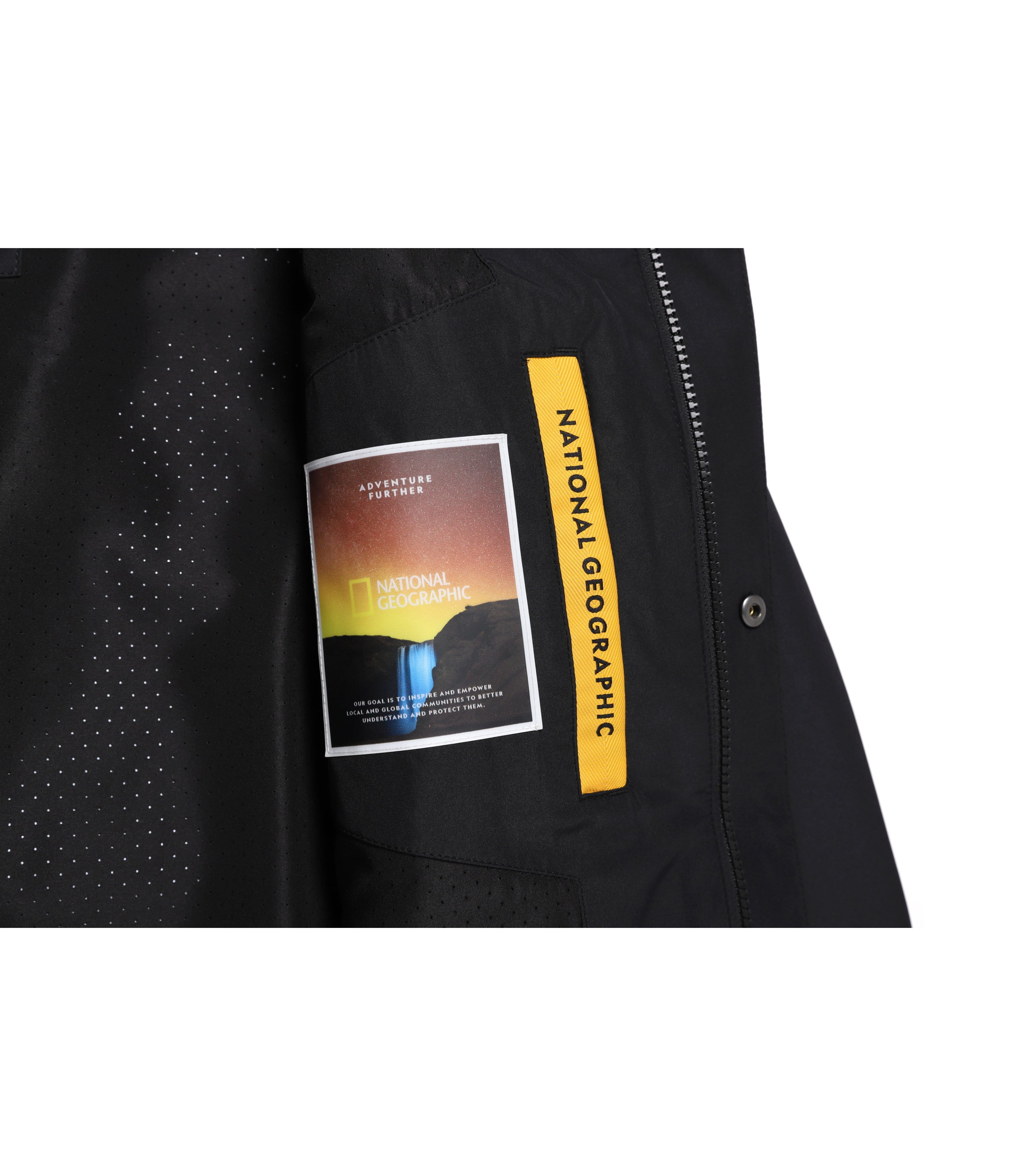 Unisex COMMERSON 2L Water-Resistant Jumper<br>CARBON BLACK