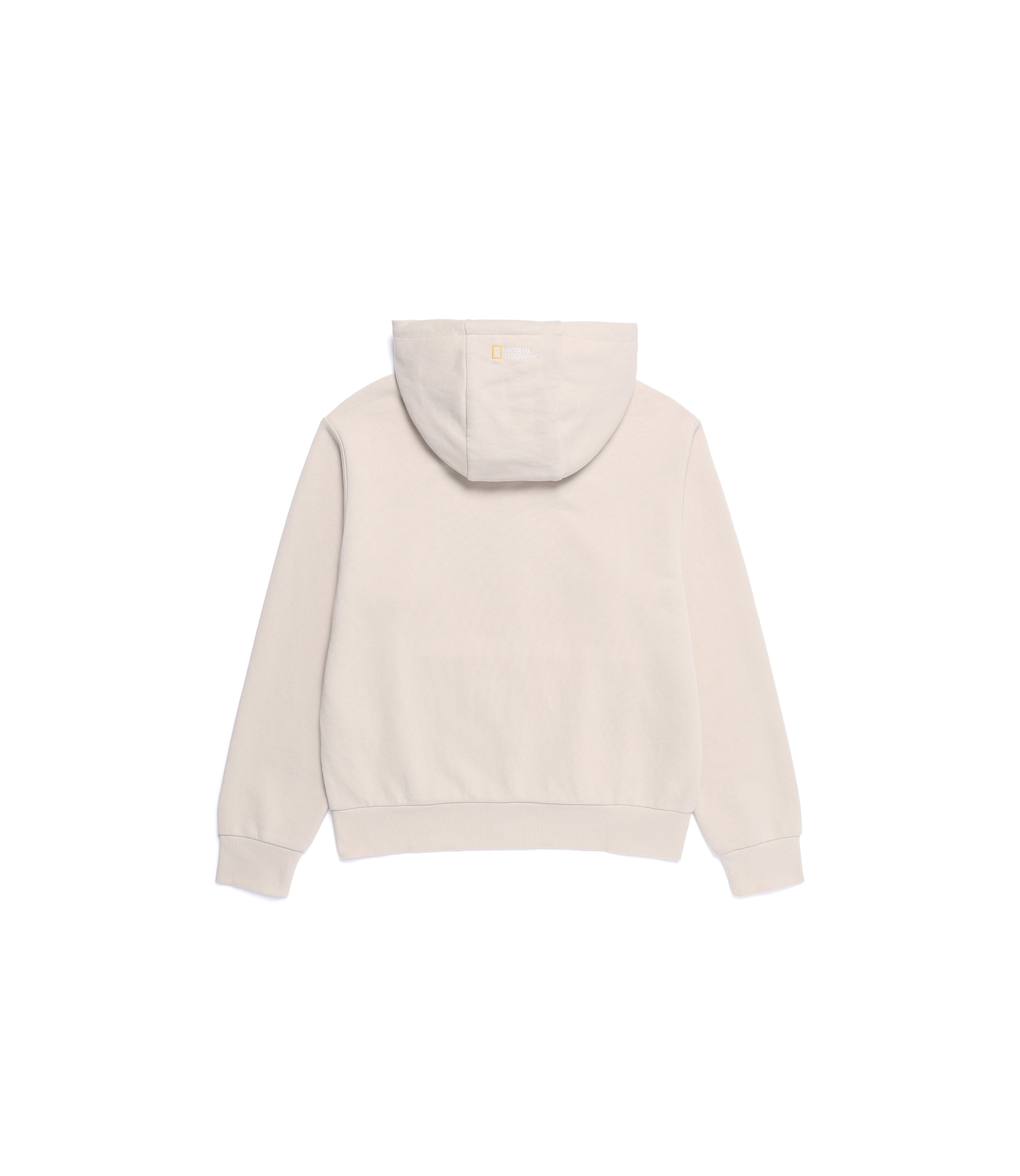 Women's Animal Wappen Training Zip-Up Hoodie<br>SILVER BIRCH