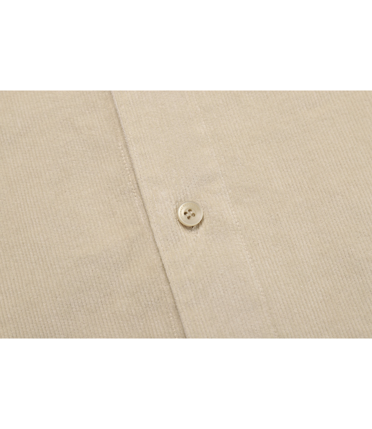 Unisex Corduroy Shirt-Style Jacket<br>SILVER BIRCH