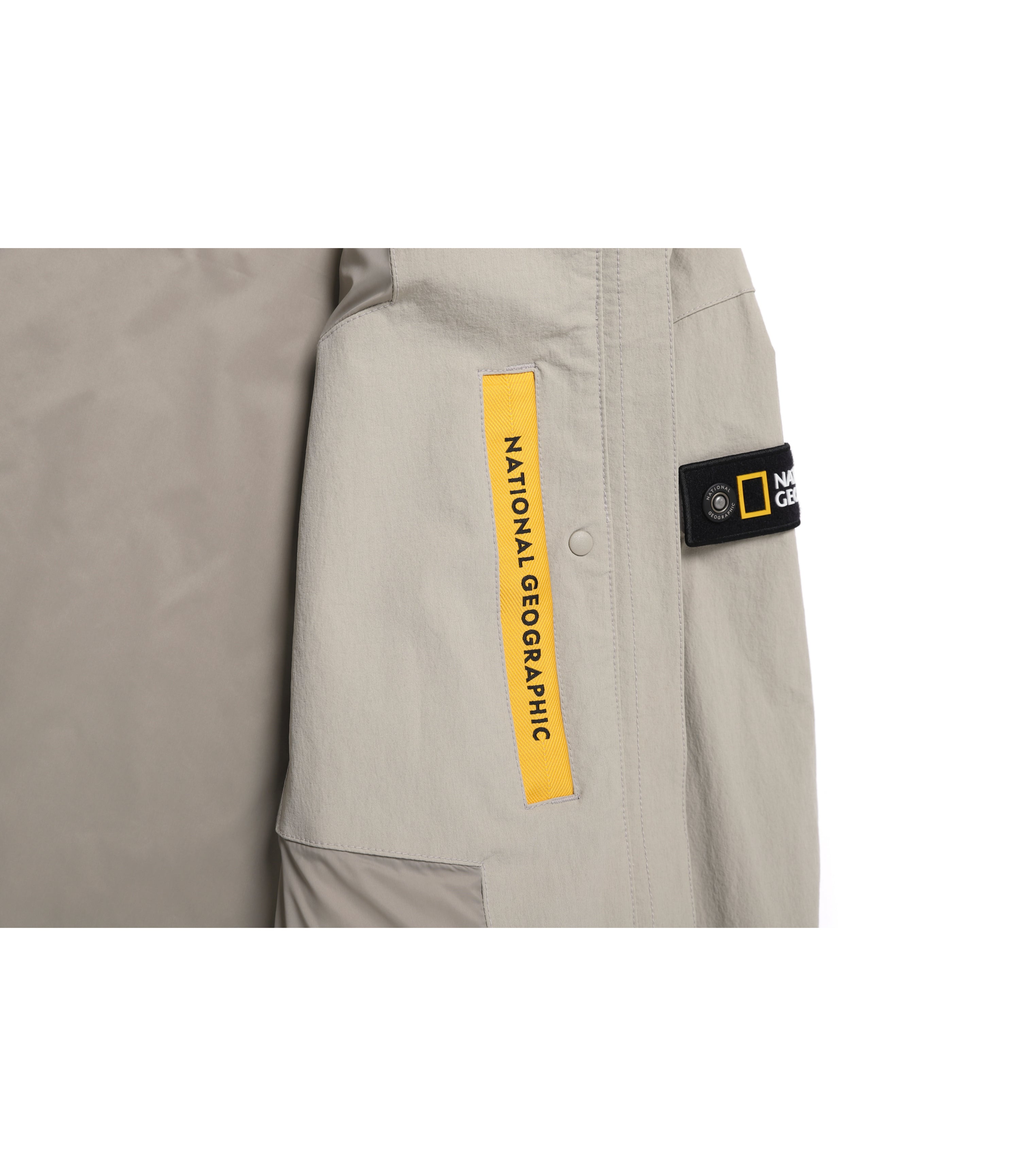 Women's LEMUR Detachable Hooded Jumper<br>MOURNING BEIGE