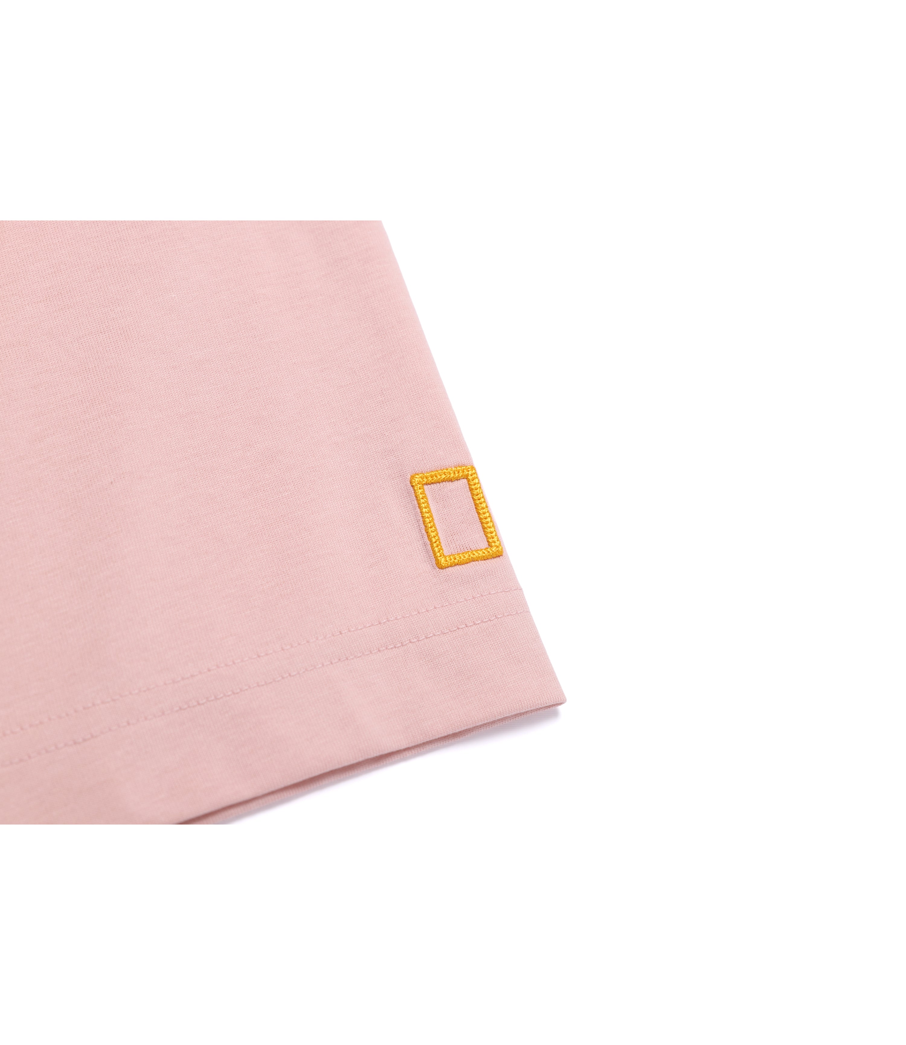 Unisex Animal Patch Short Sleeve Tee<br>PINK