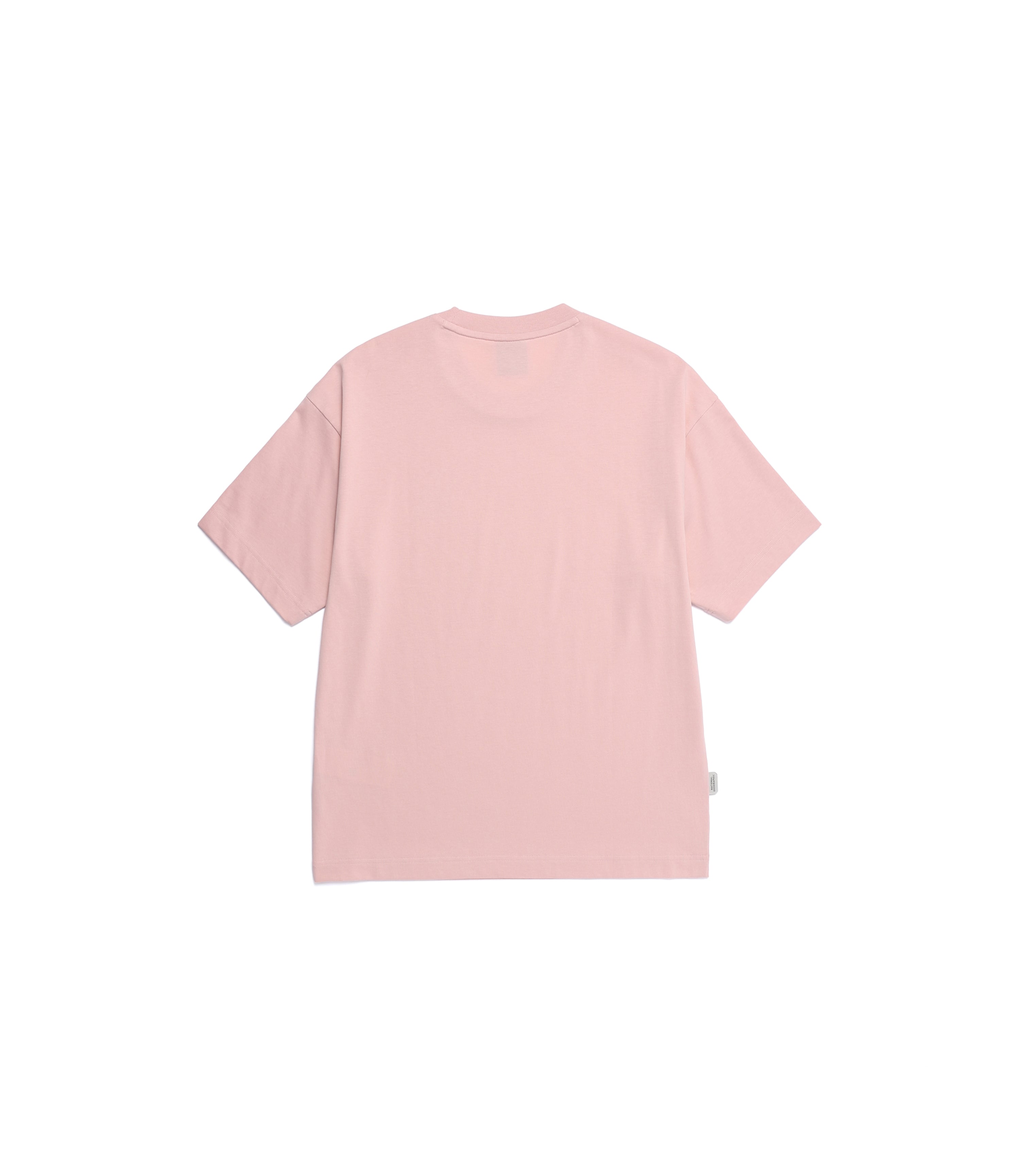 Unisex Animal Patch Short Sleeve Tee<br>PINK