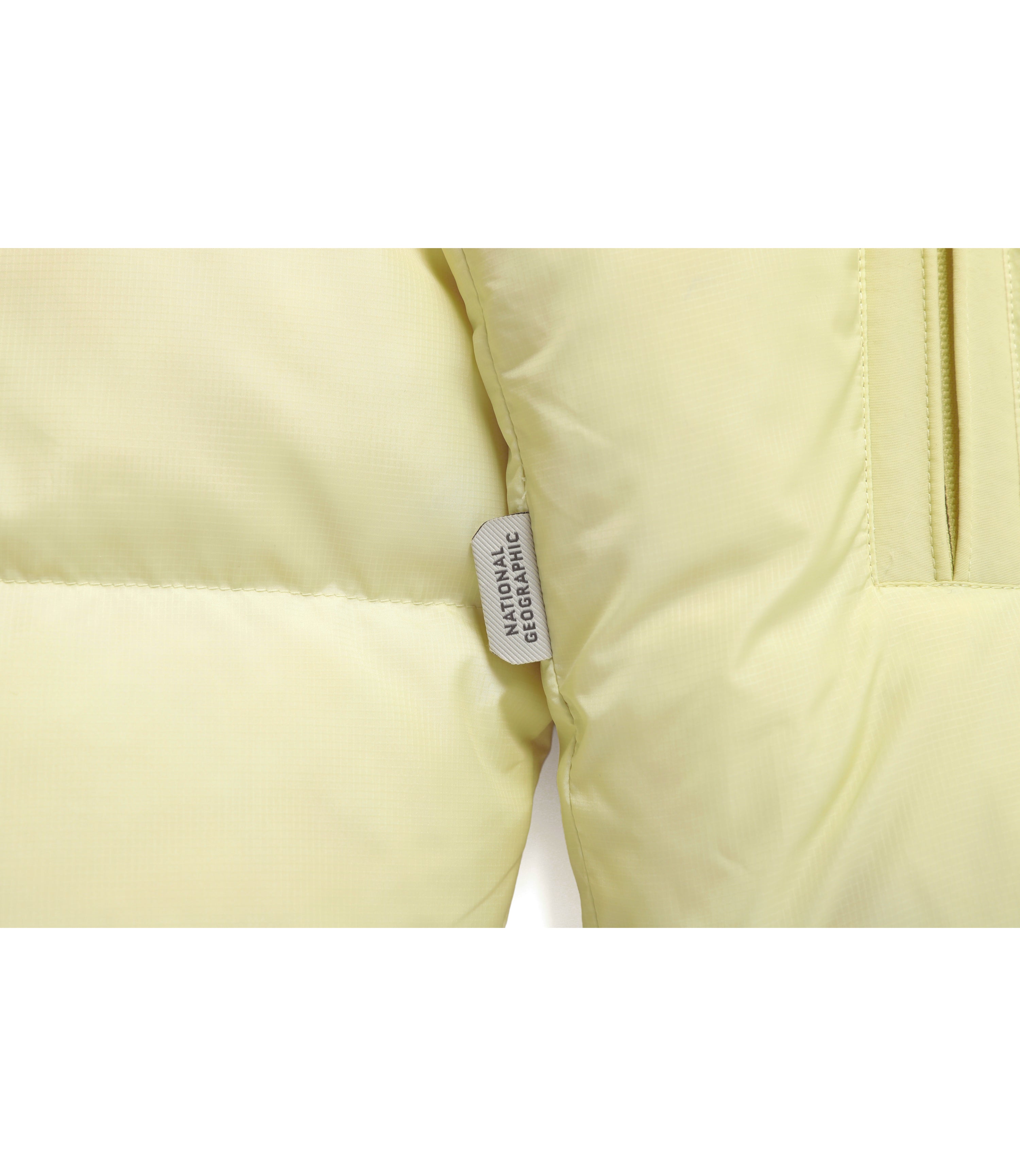 Unisex EIRA Short Length Hooded Goose Down Jumper<br>LIME