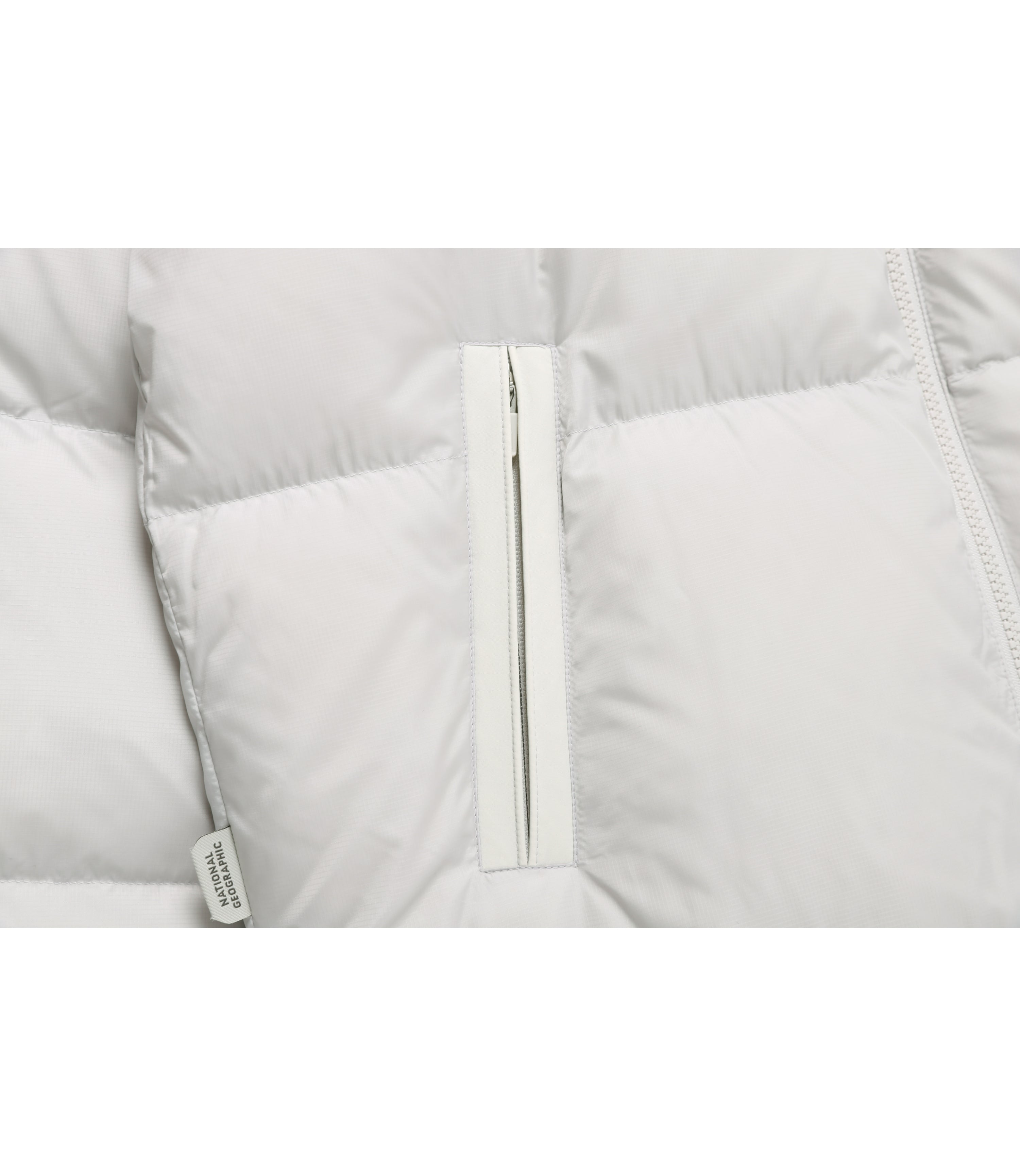 Unisex EIRA Short Length Hooded Goose Down Jumper<br>L/GREY