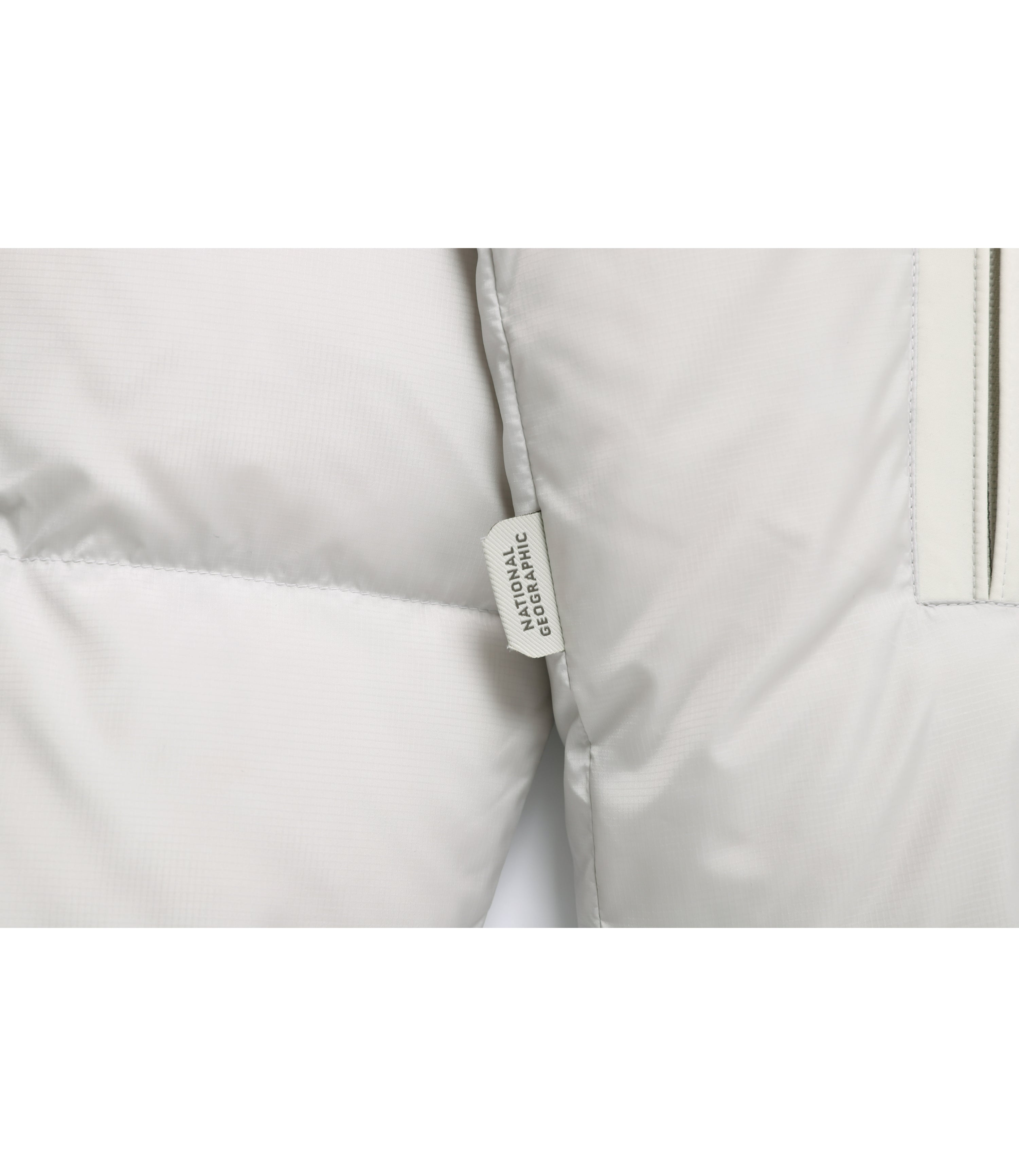 Unisex EIRA Short Length Hooded Goose Down Jumper<br>L/GREY