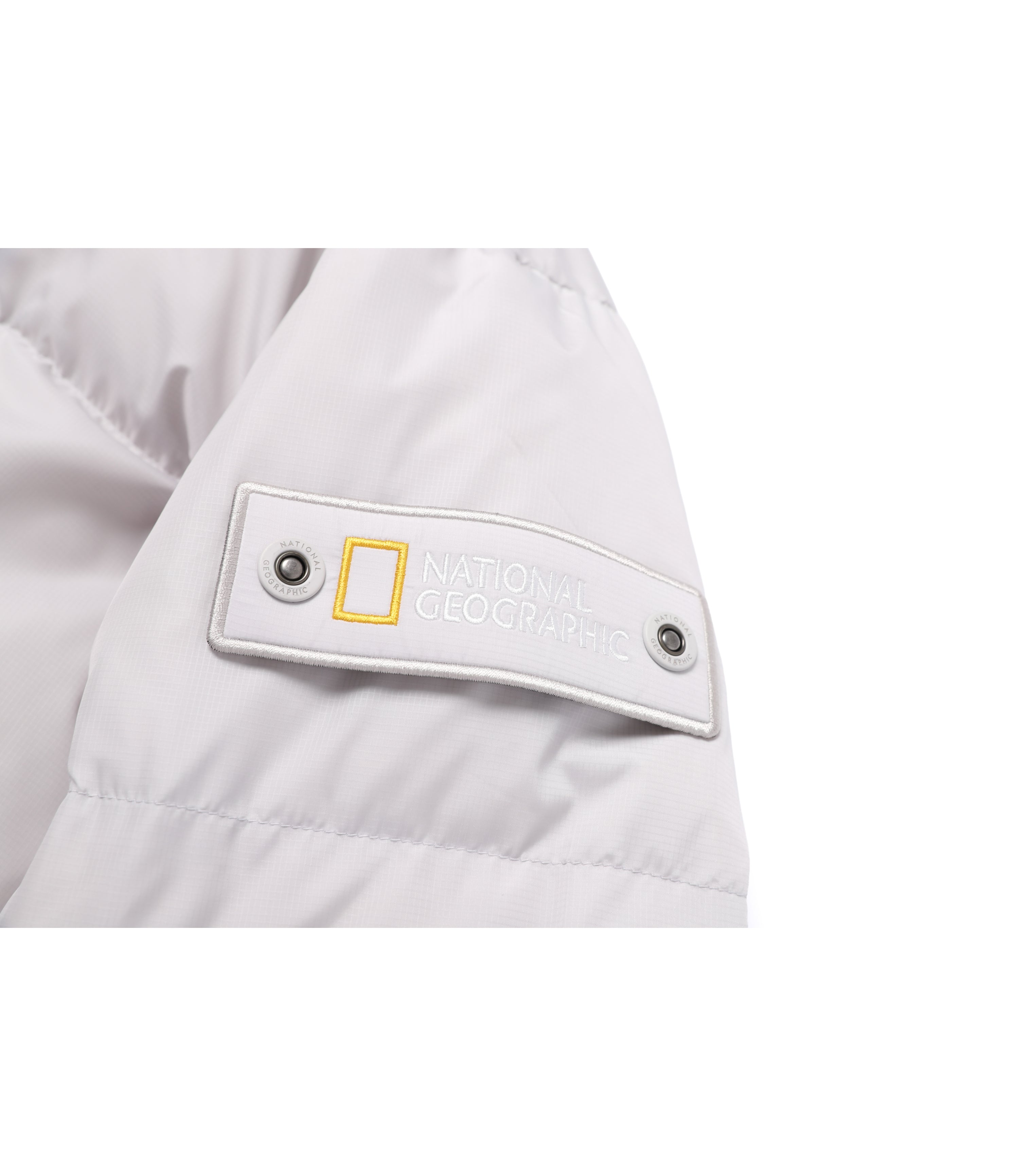 Unisex EIRA Short Length Hooded Goose Down Jumper<br>L/GREY