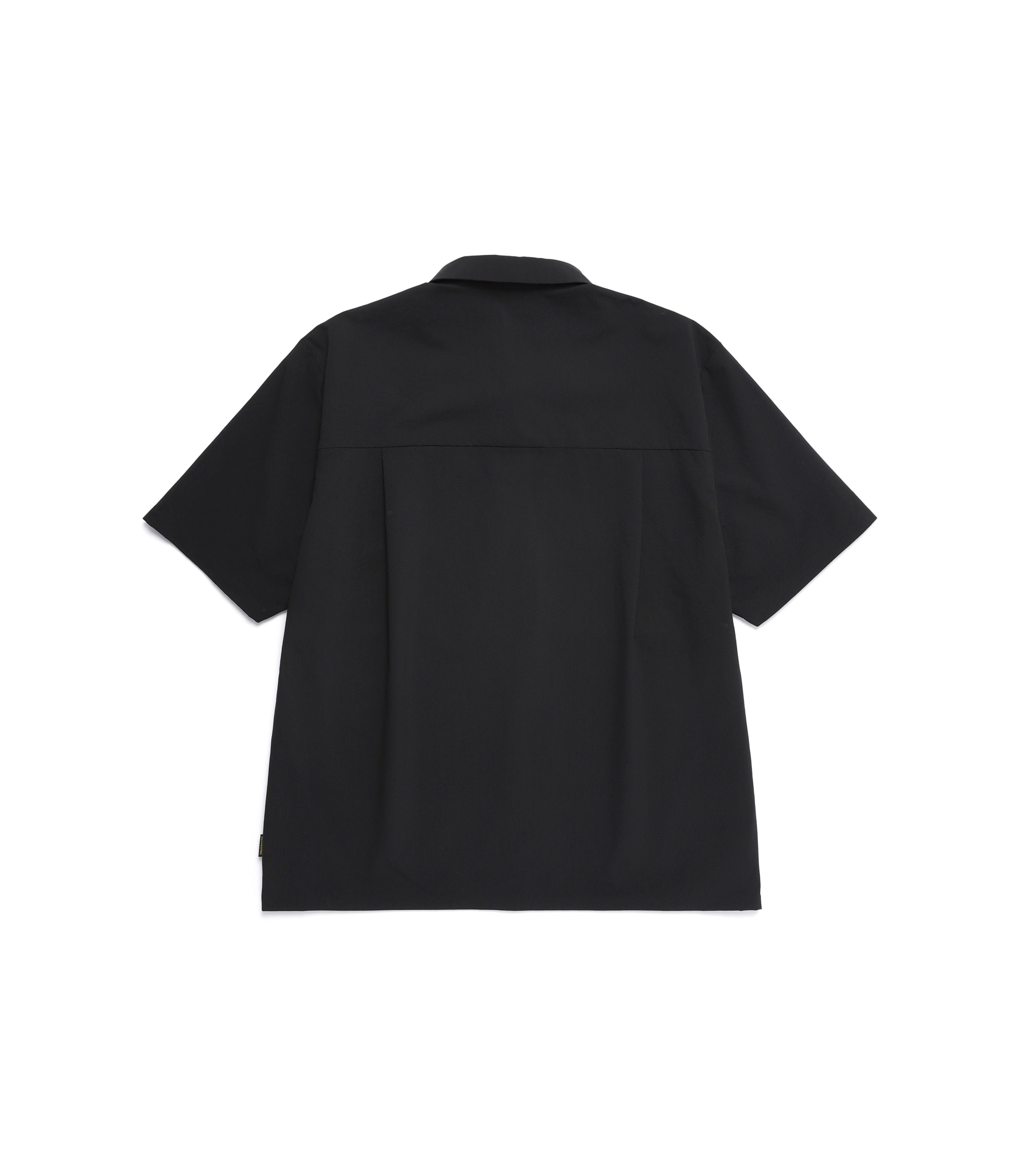 Men's Urban City Woven Semi-Over Fit Shirt<br>CARBON BLACK