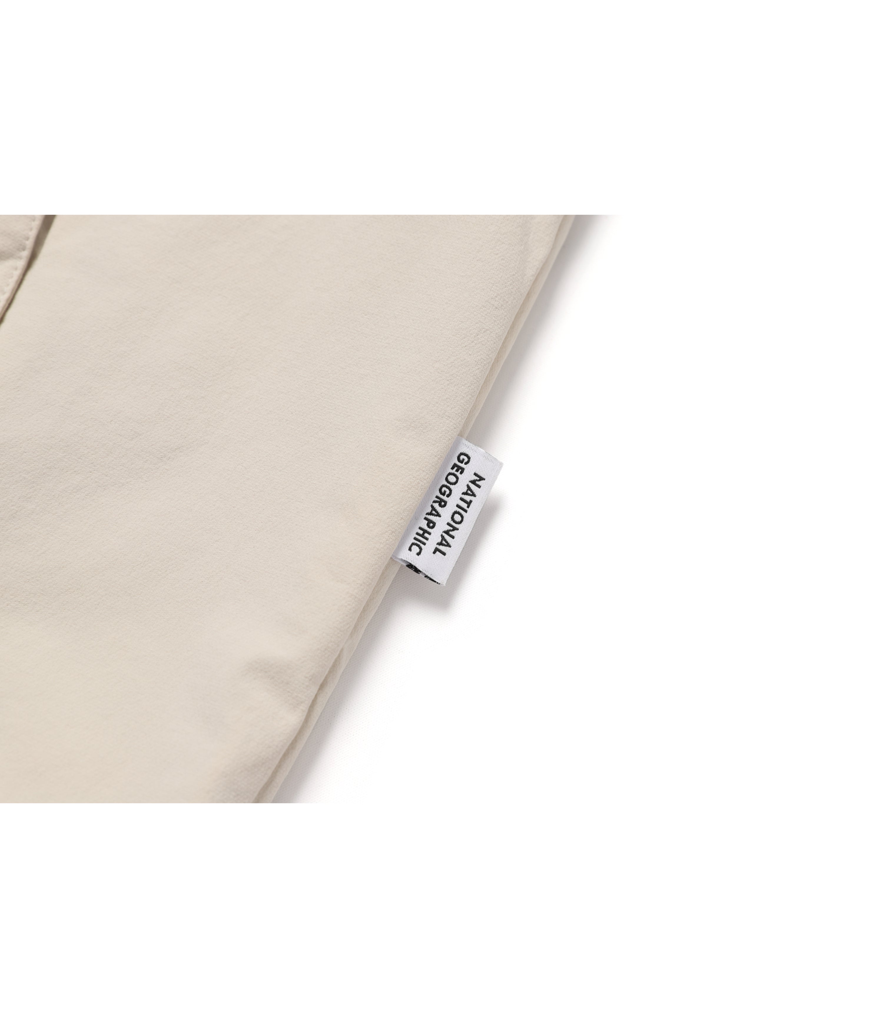 Women's ARCHELON Stretched Woven Hooded Zip-Up<br>LIGHT BEIGE