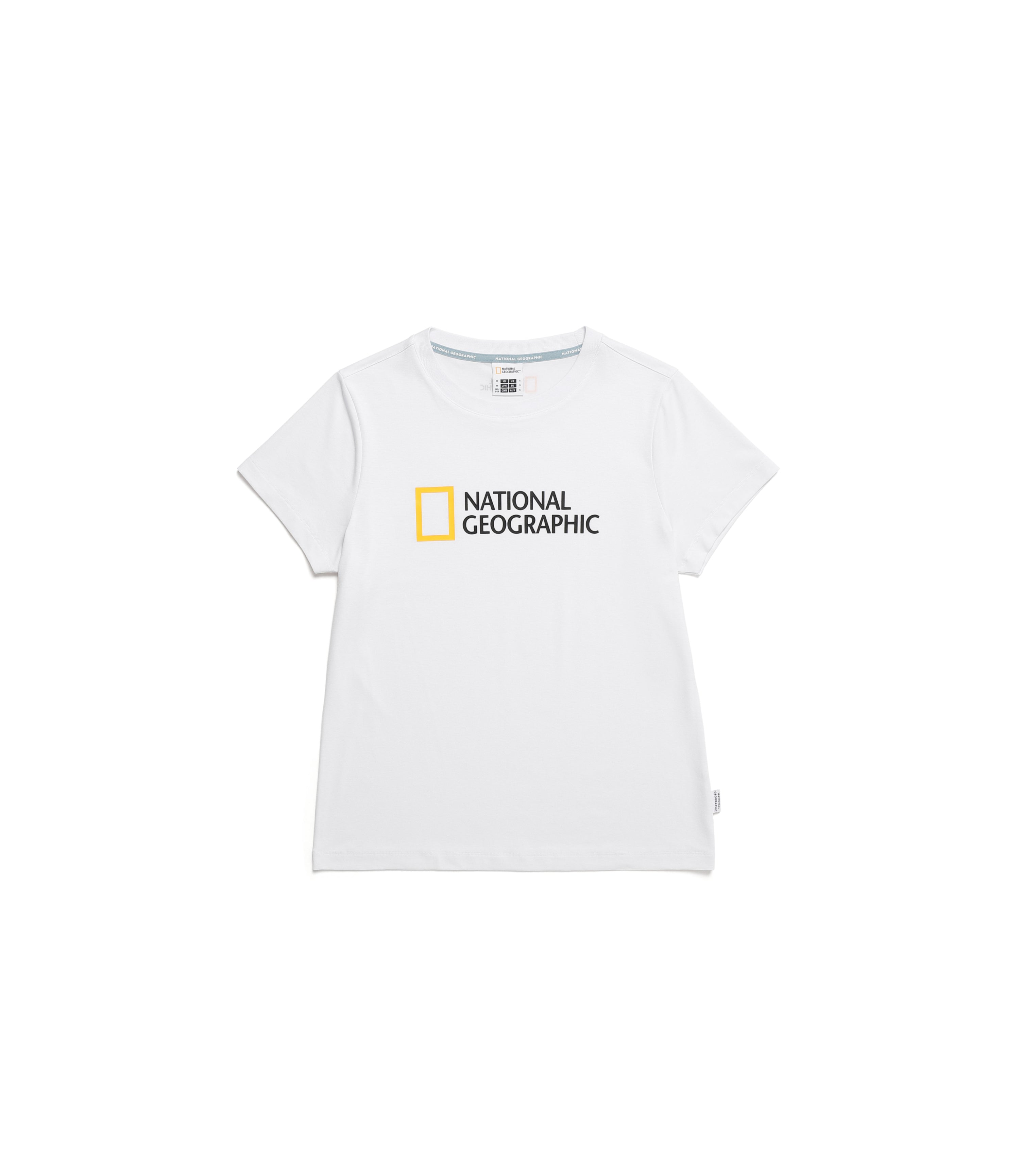 Women's Truta Logo Short Sleeve Tee<br>BIG LOGO WHITE