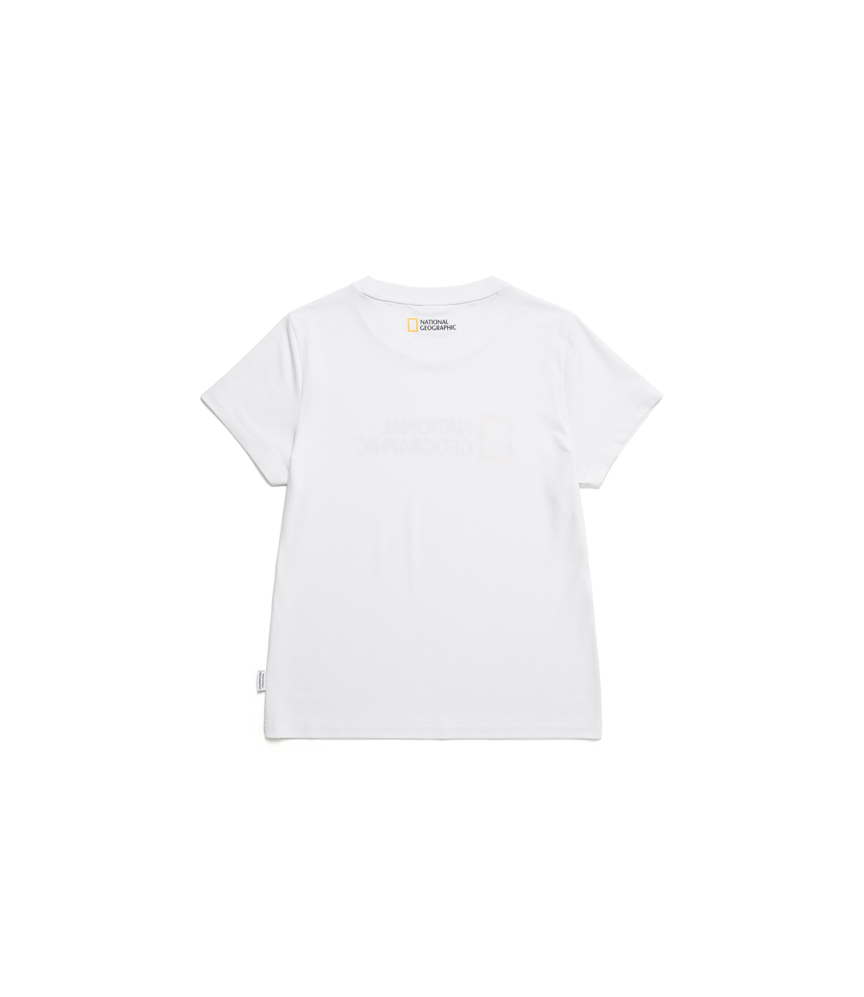 Women's Truta Logo Short Sleeve Tee<br>BIG LOGO WHITE