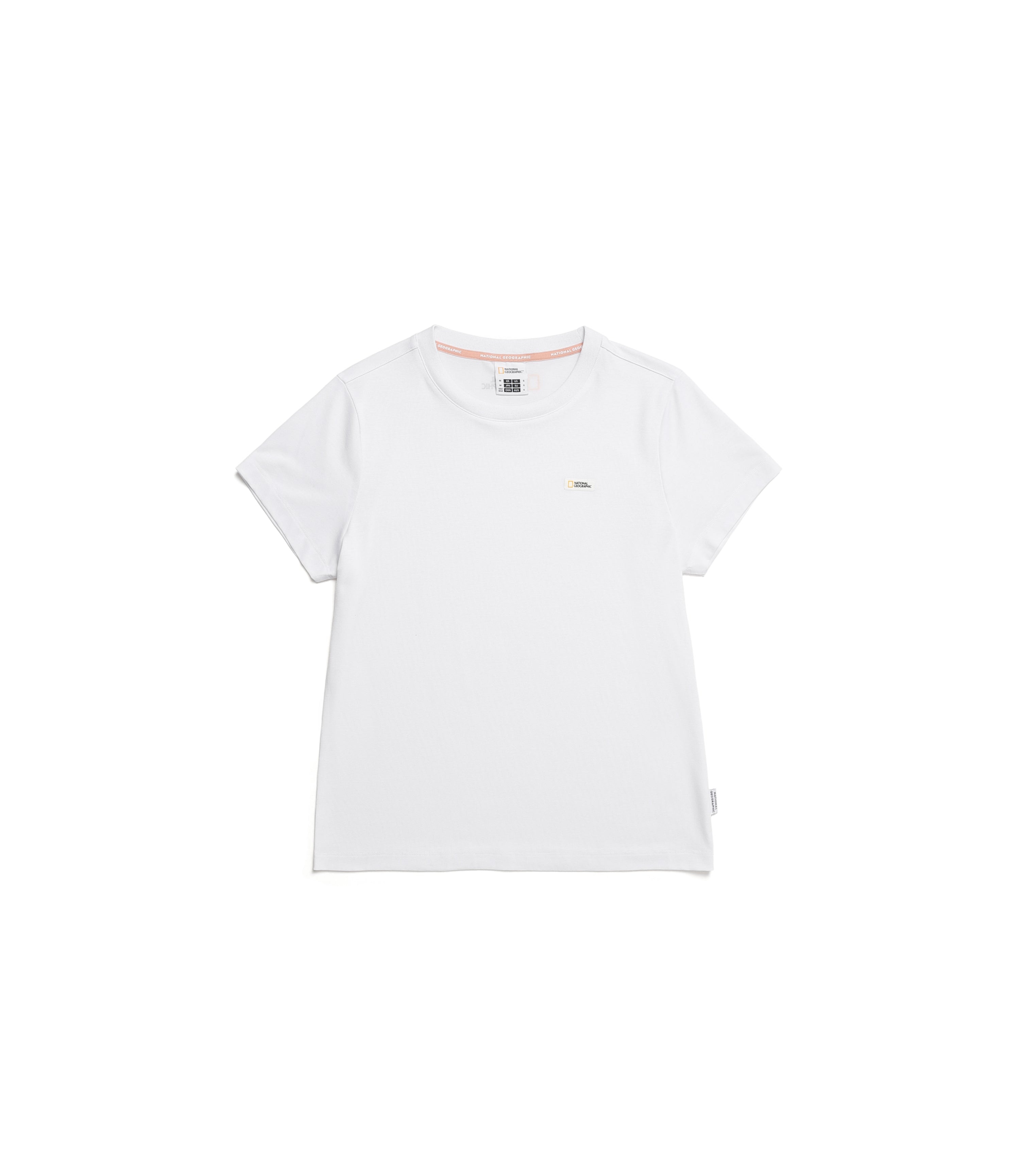 Women's Truta Logo Short Sleeve Tee<br>SMALL LOGO WHITE