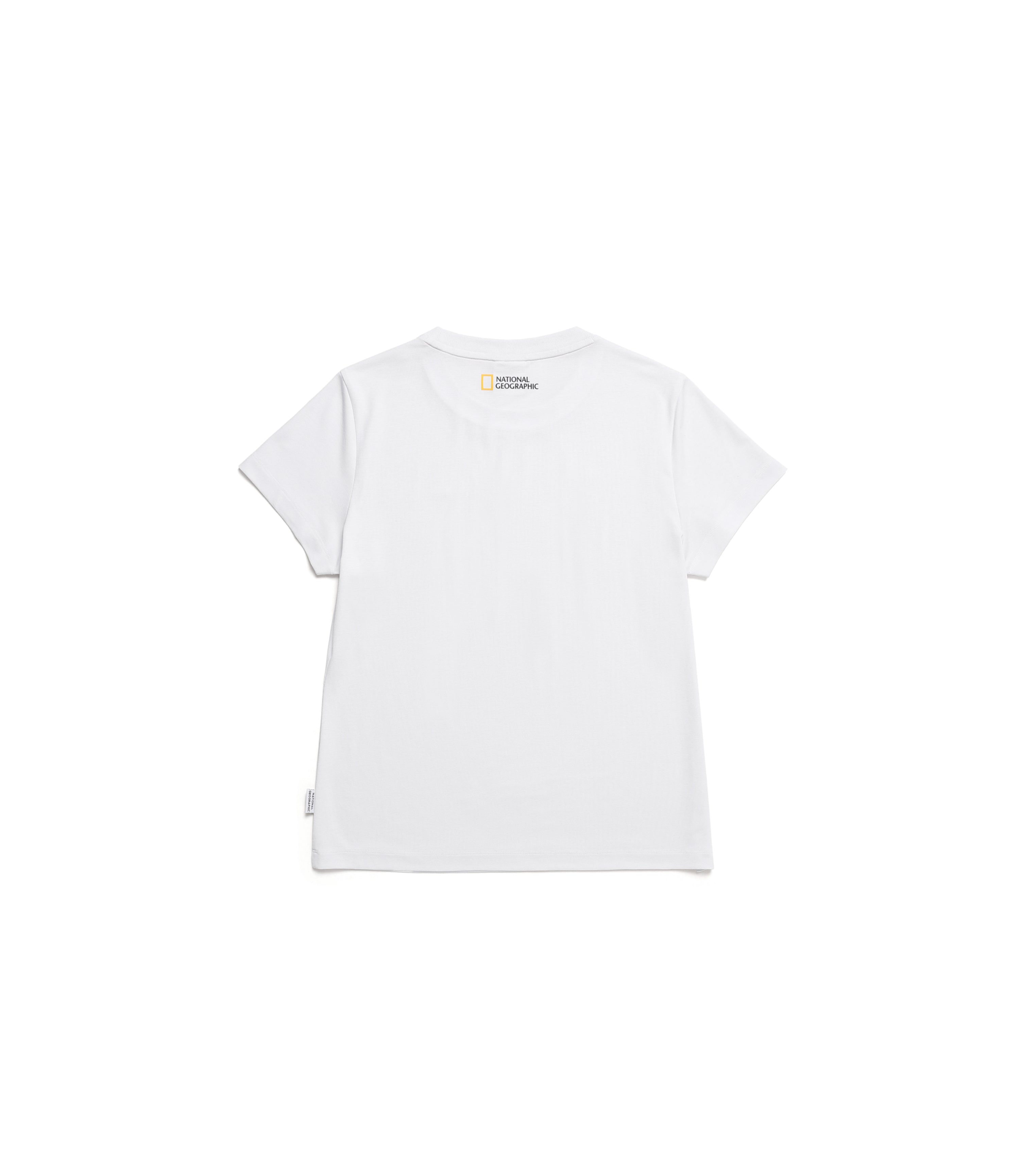 Women's Truta Logo Short Sleeve Tee<br>SMALL LOGO WHITE